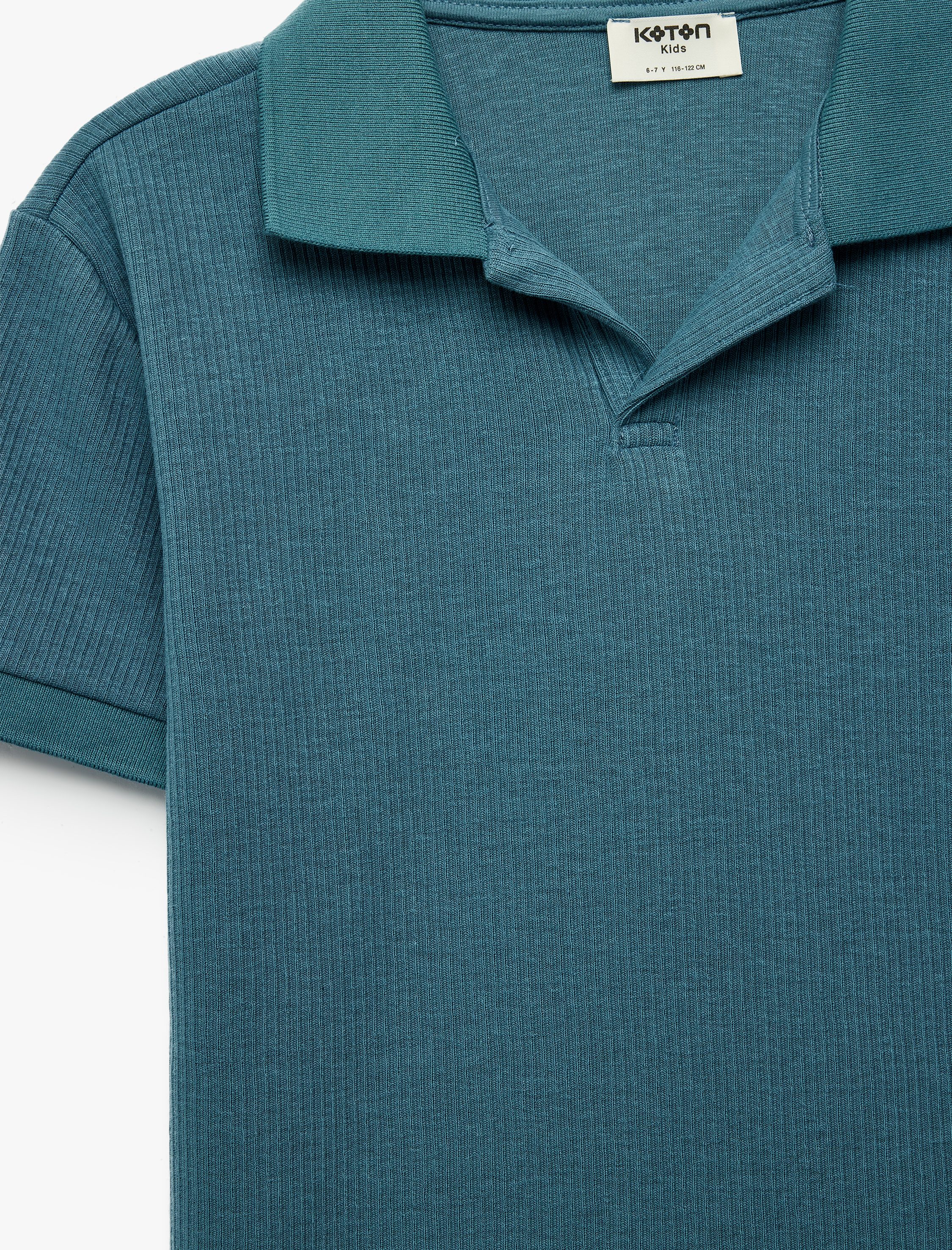  Erkek Çocuk Pamuklu Kısa Kollu Polo Yaka Tişört