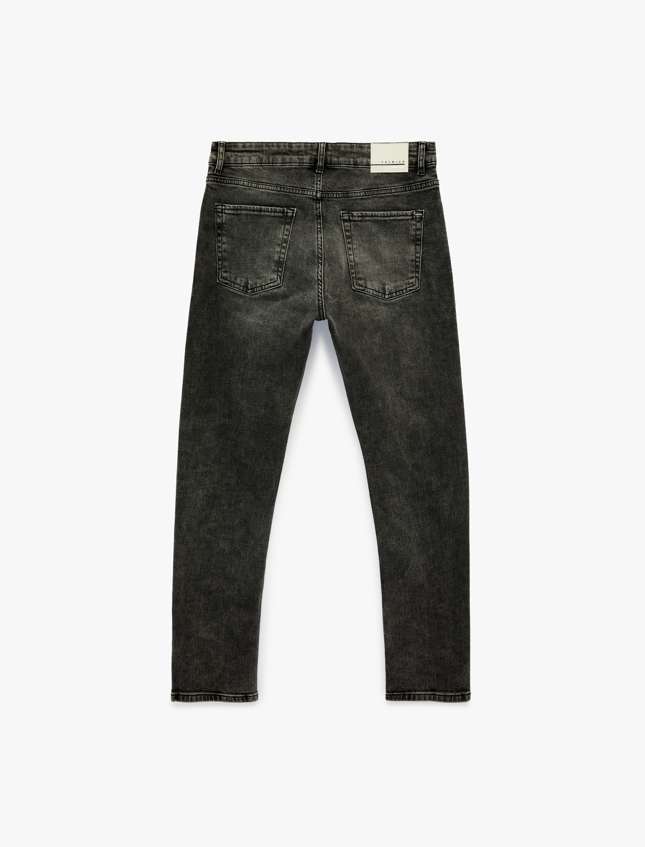   Pamuklu Cepli Normal Bel Slim Fit Jean Pantolon - Brad Jean