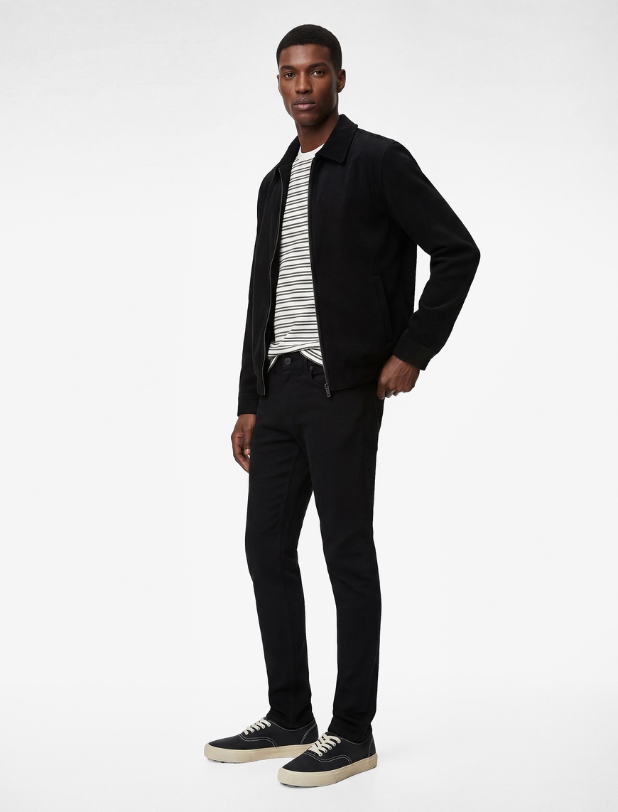 Koton Erkek Normal Bel Pamuklu Skinny Fit Jean Pantolon – Michael Jean