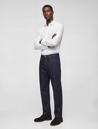 Regular Fit Klasik Yaka Pamuklu Uzun Kollu Gömlek