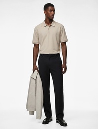 Pamuklu Regular Fit Kısa Kollu Düğmeli Polo Yaka Tişört