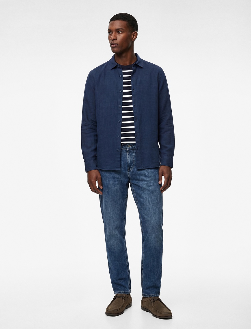 Koton Erkek Normal Bel Cepli Pamuklu Tapered Jean Pantolon – Joe Jean