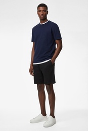 Regular Fit Cepli Bermuda Beli Bağcıklı Şort