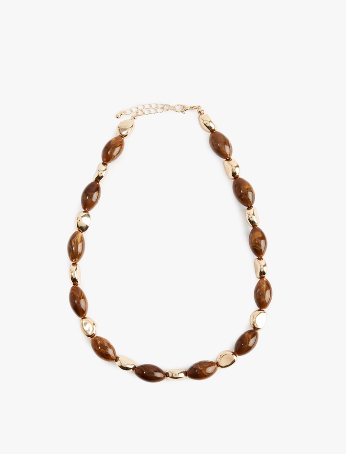 Kadın Boncuklu Kolye