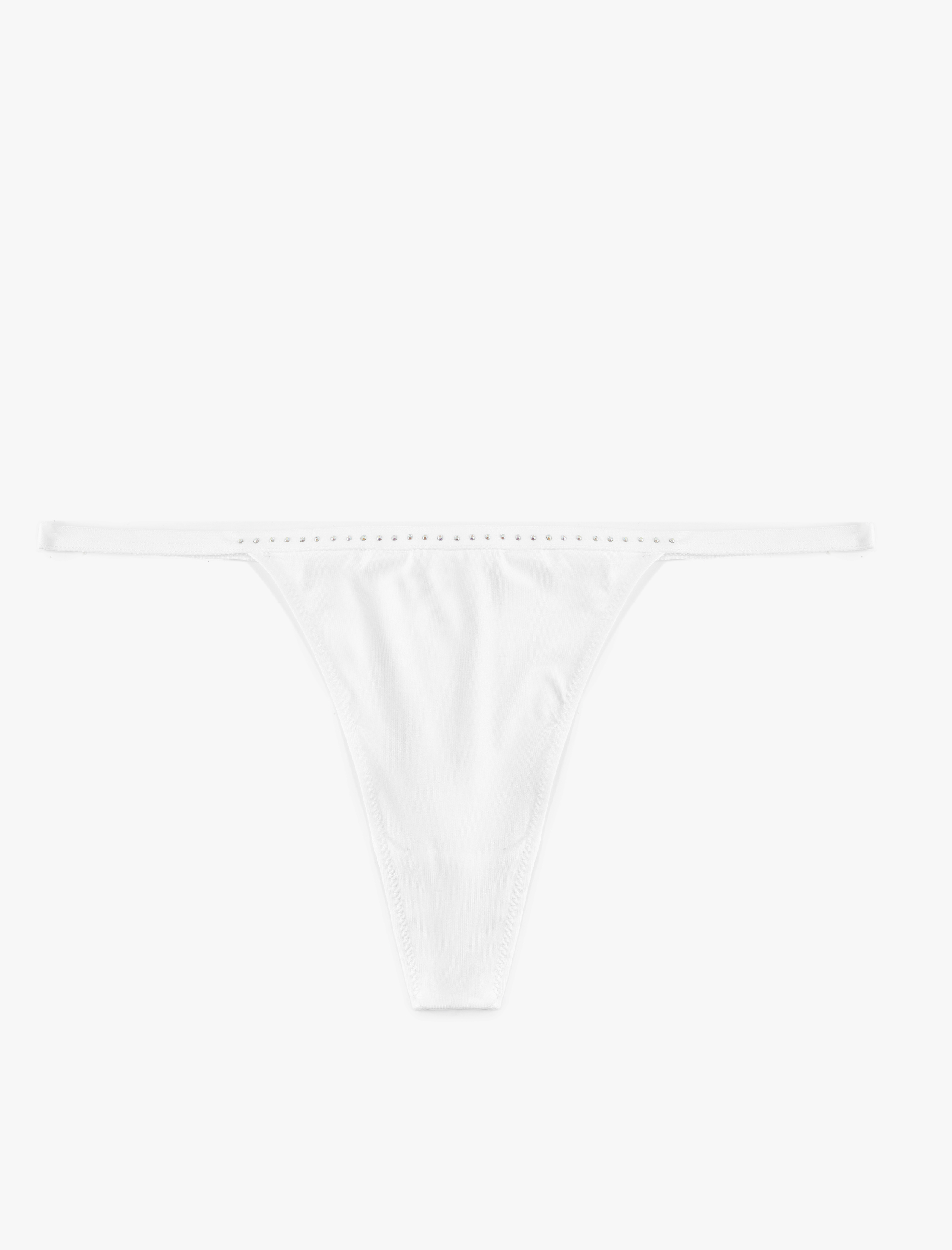   Taş Detaylı Rahat Kalıp String Külot