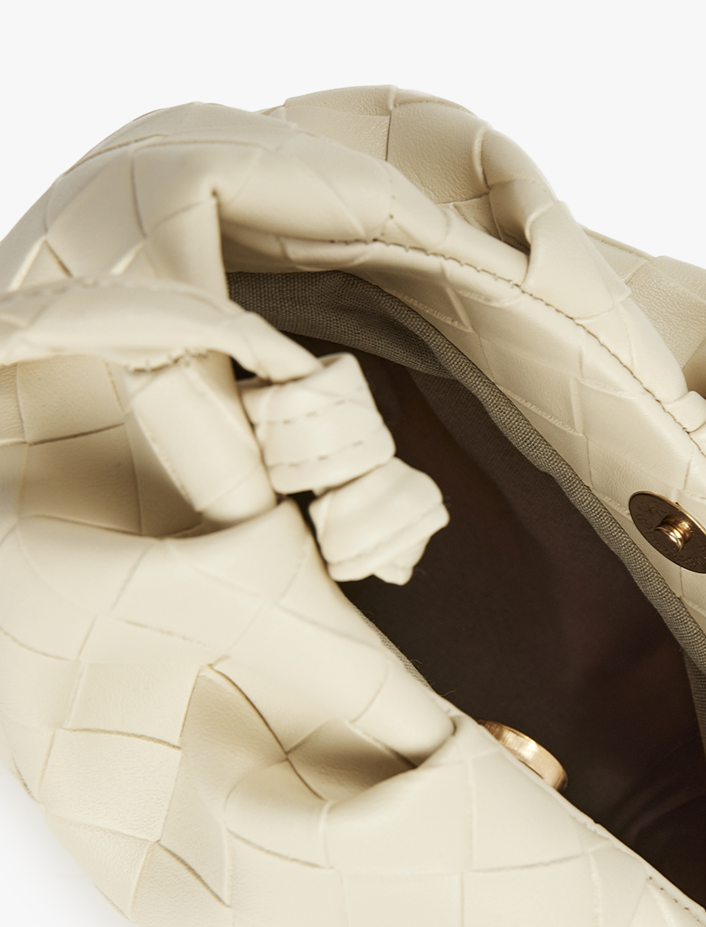  Kadın Örgü Desenli Saplı Askılı Büzgülü Suni Deri Çapraz Çanta