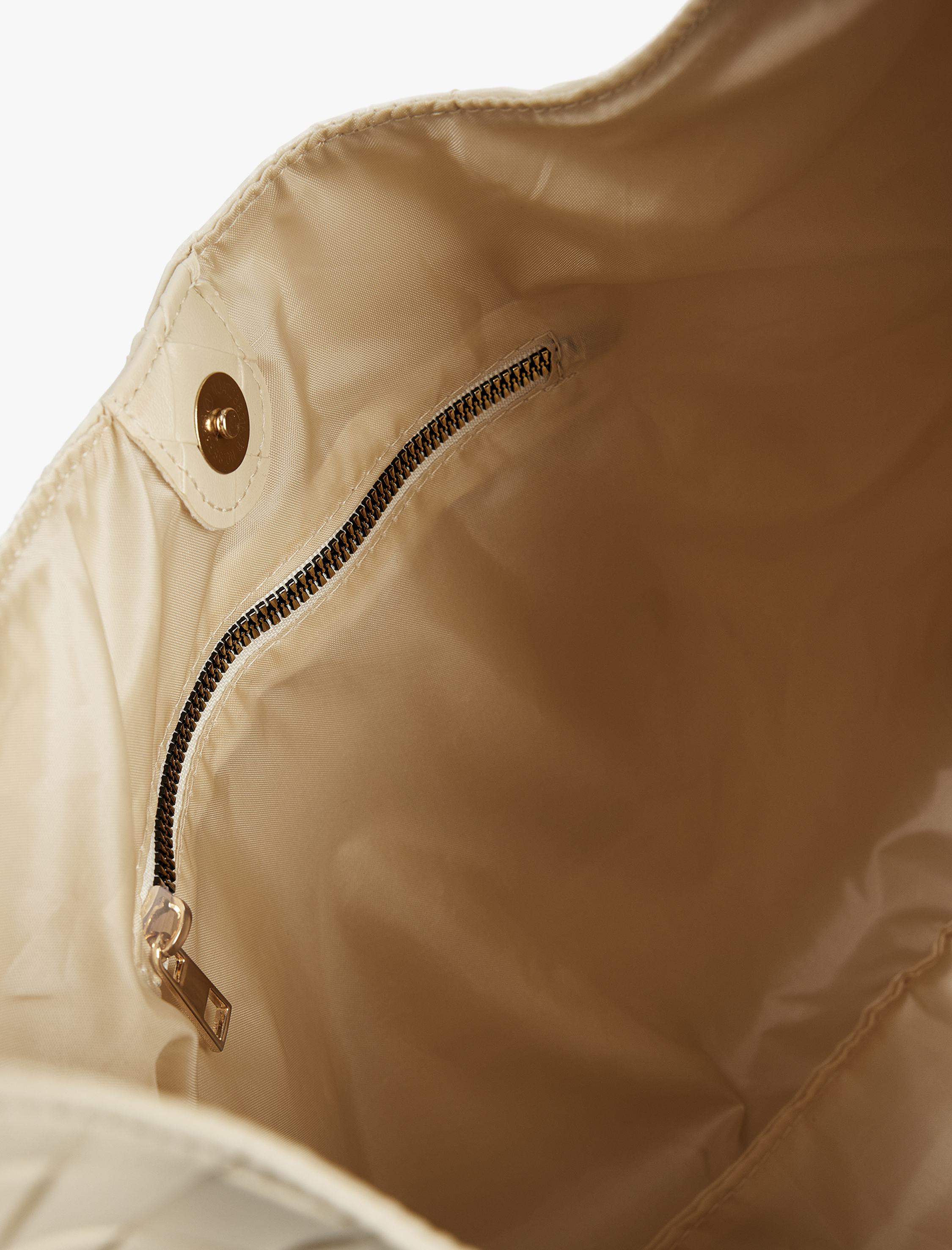  Kadın Örgü Desenli Suni Deri Shopper Çanta