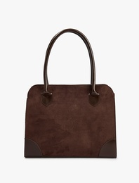 Suni Süet Saplı Tote Çanta