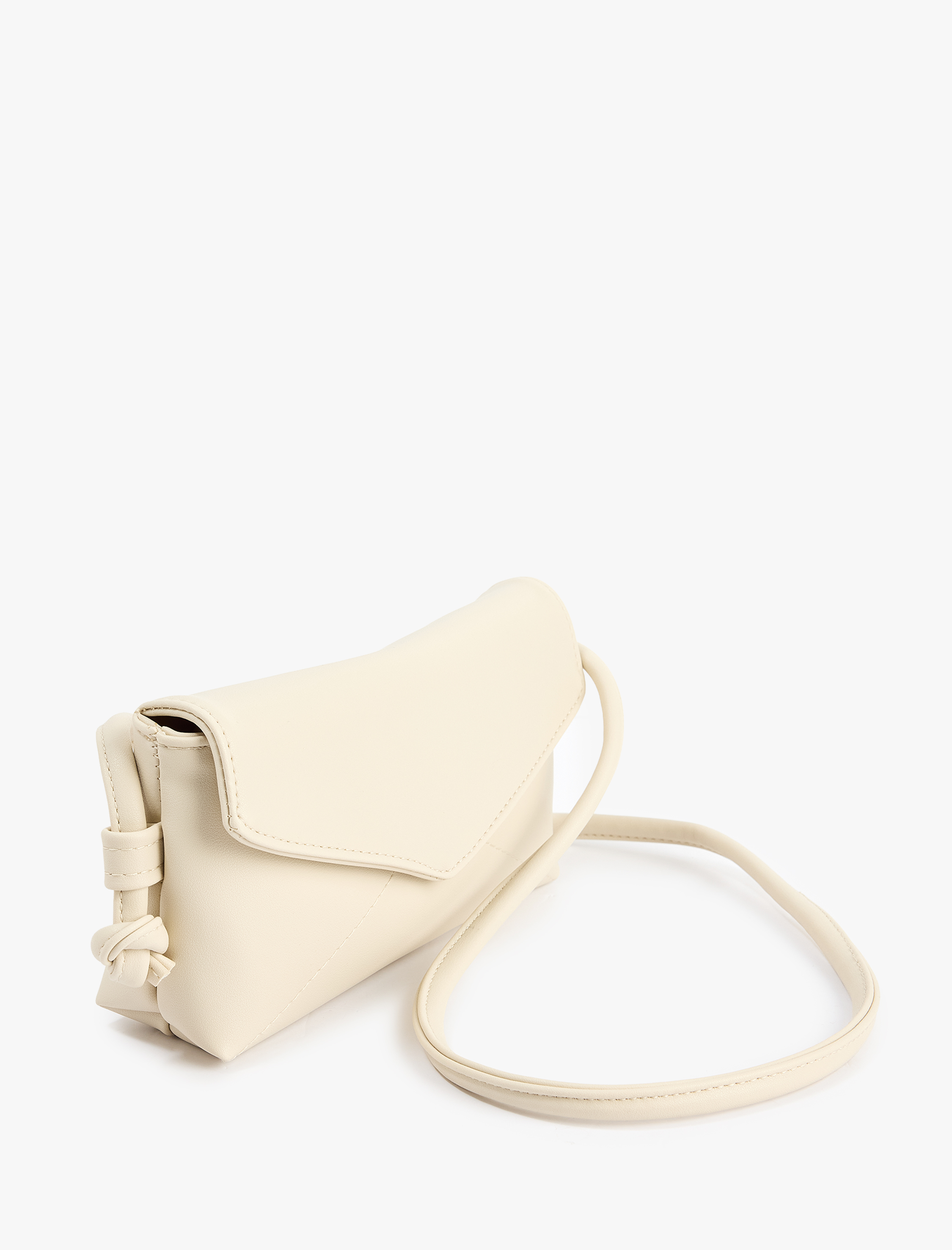  Kadın Kapaklı Askılı Suni Deri Çapraz Çanta