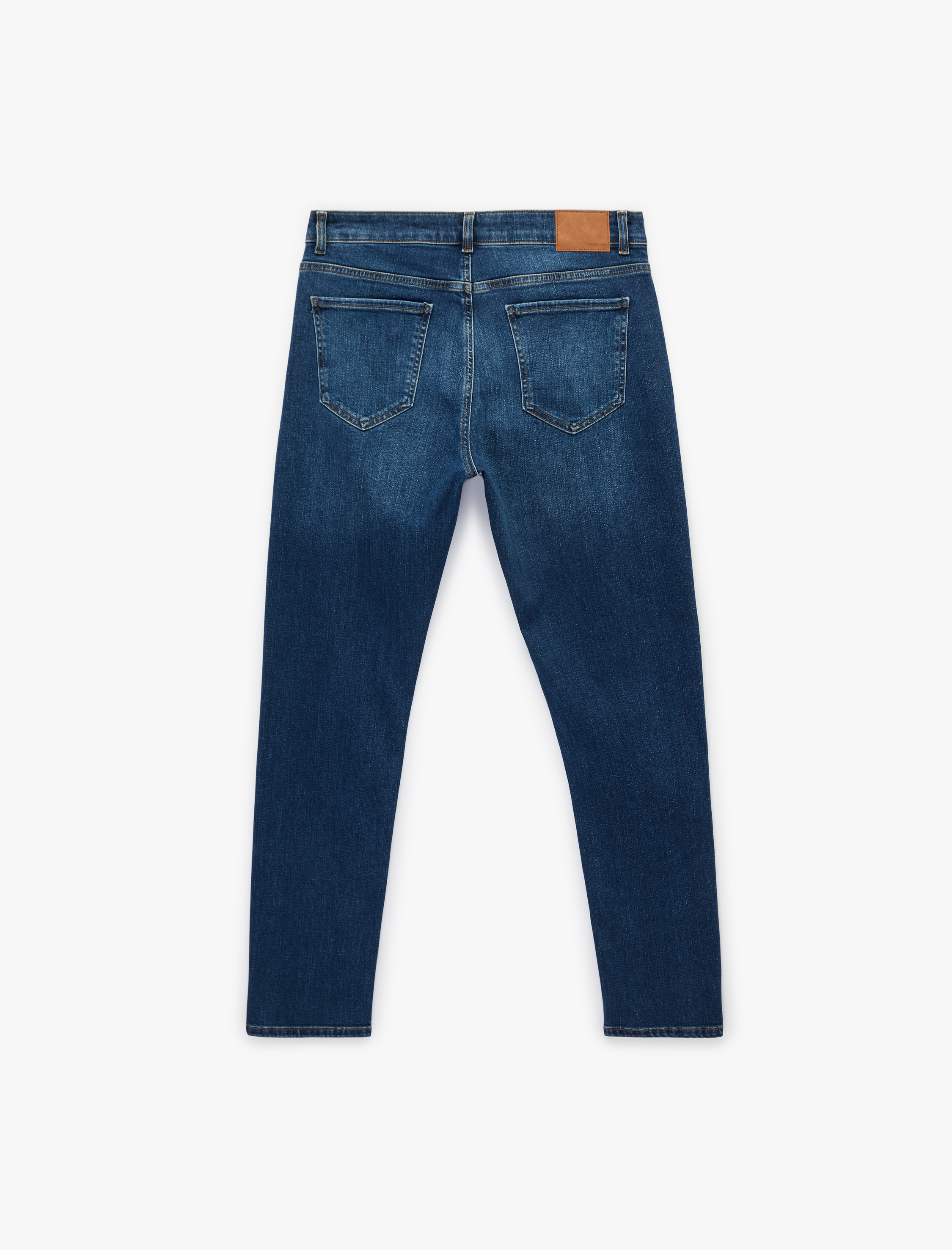   Normal Bel Pamuklu Slim Fit Jean Pantolon - Brad Jean