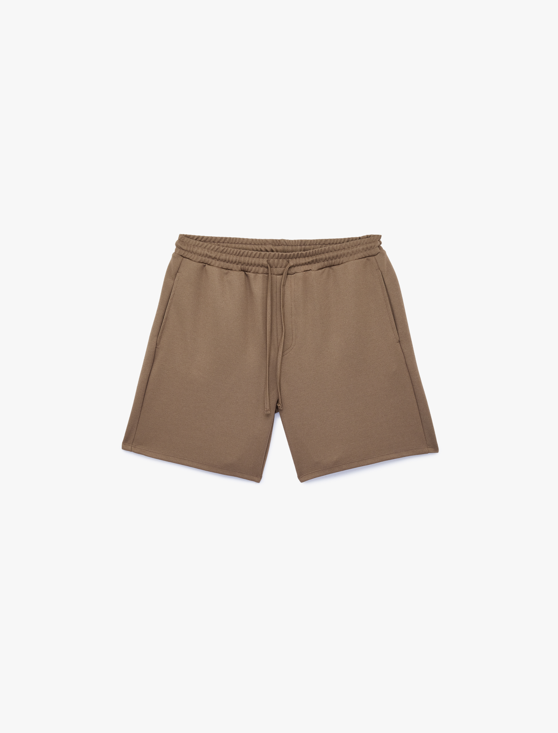   Rahat Kalıp Cepli Beli Bağcıklı Spor Şort