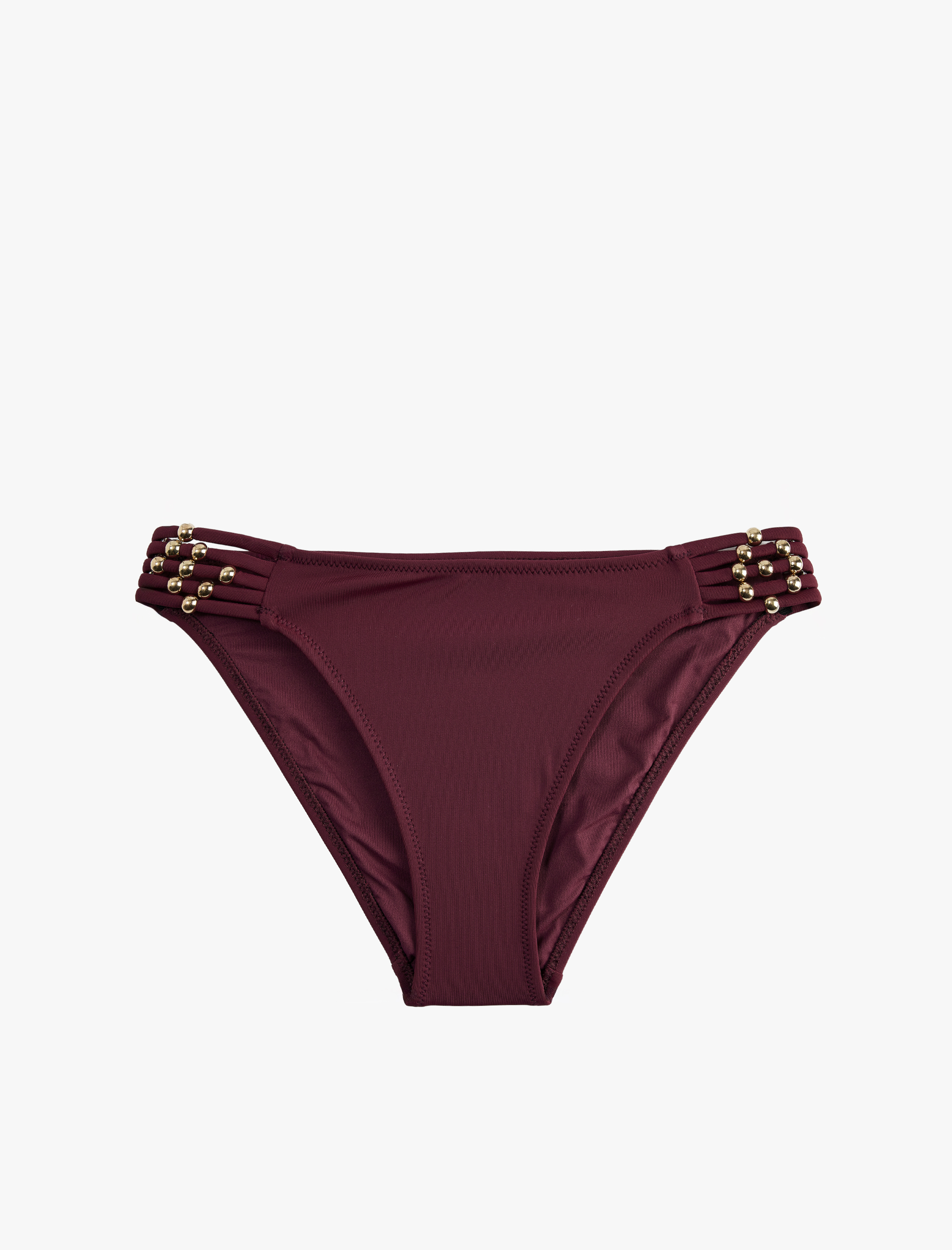   Boncuk Detaylı Bikini Altı