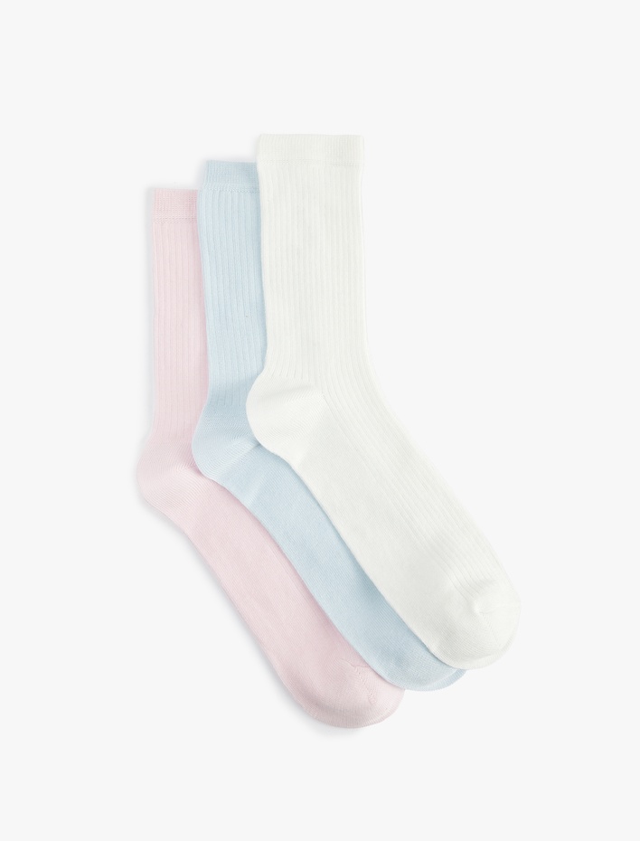 Kadın 3'lü Basic Soket Çorap Seti
