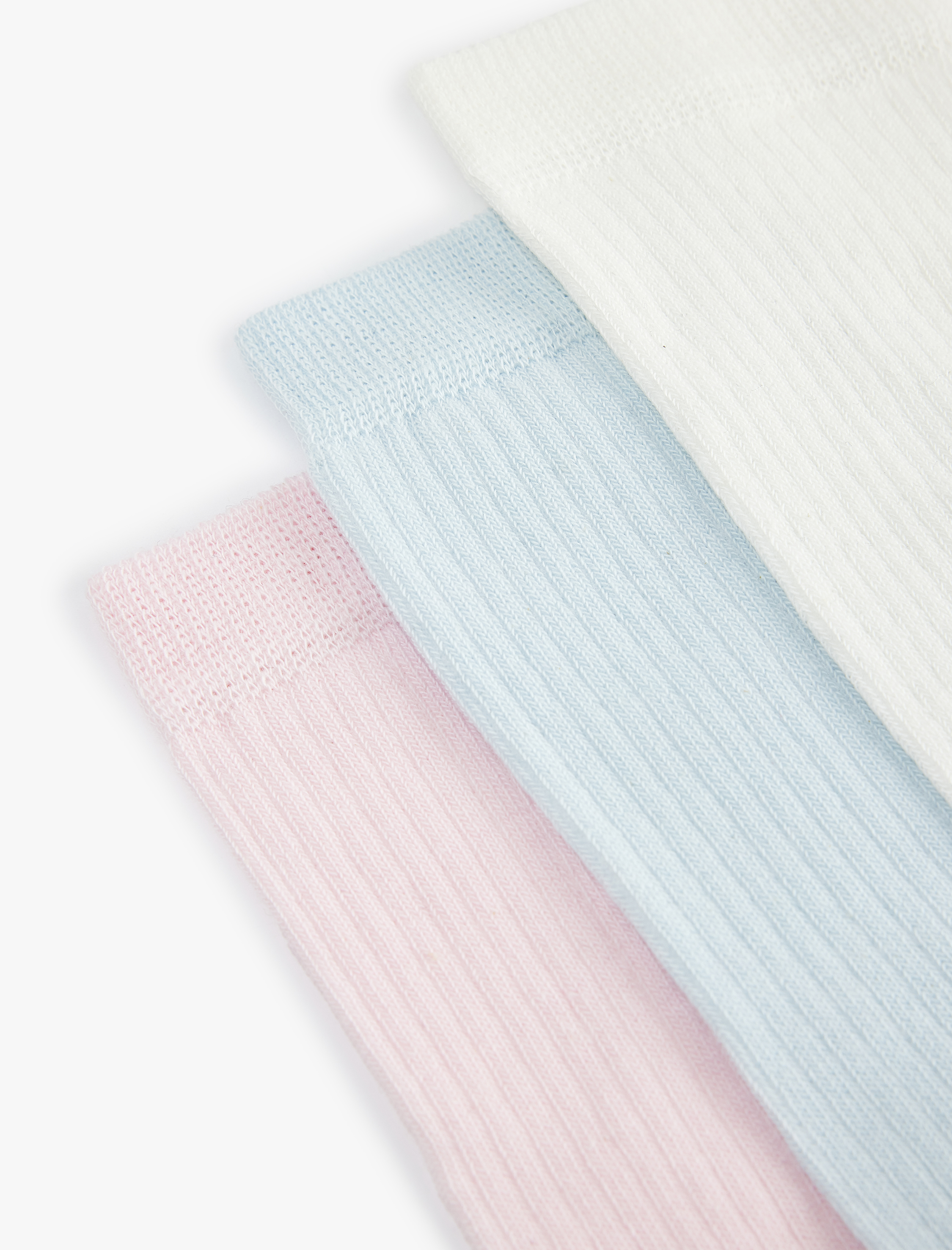  Kadın 3'lü Basic Soket Çorap Seti