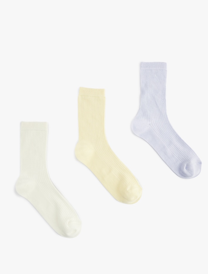 Kadın 3'lü Basic Soket Çorap Seti