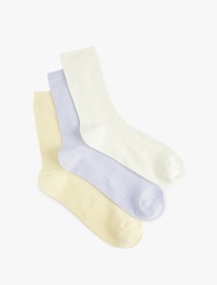 3'lü Basic Soket Çorap Seti