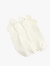 3'lü Basic Pamuklu Patik Spor Çorabı Seti