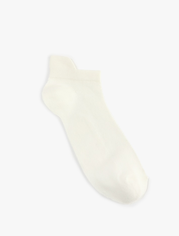 Erkek 3'lü Basic Pamuklu Patik Spor Çorabı Seti