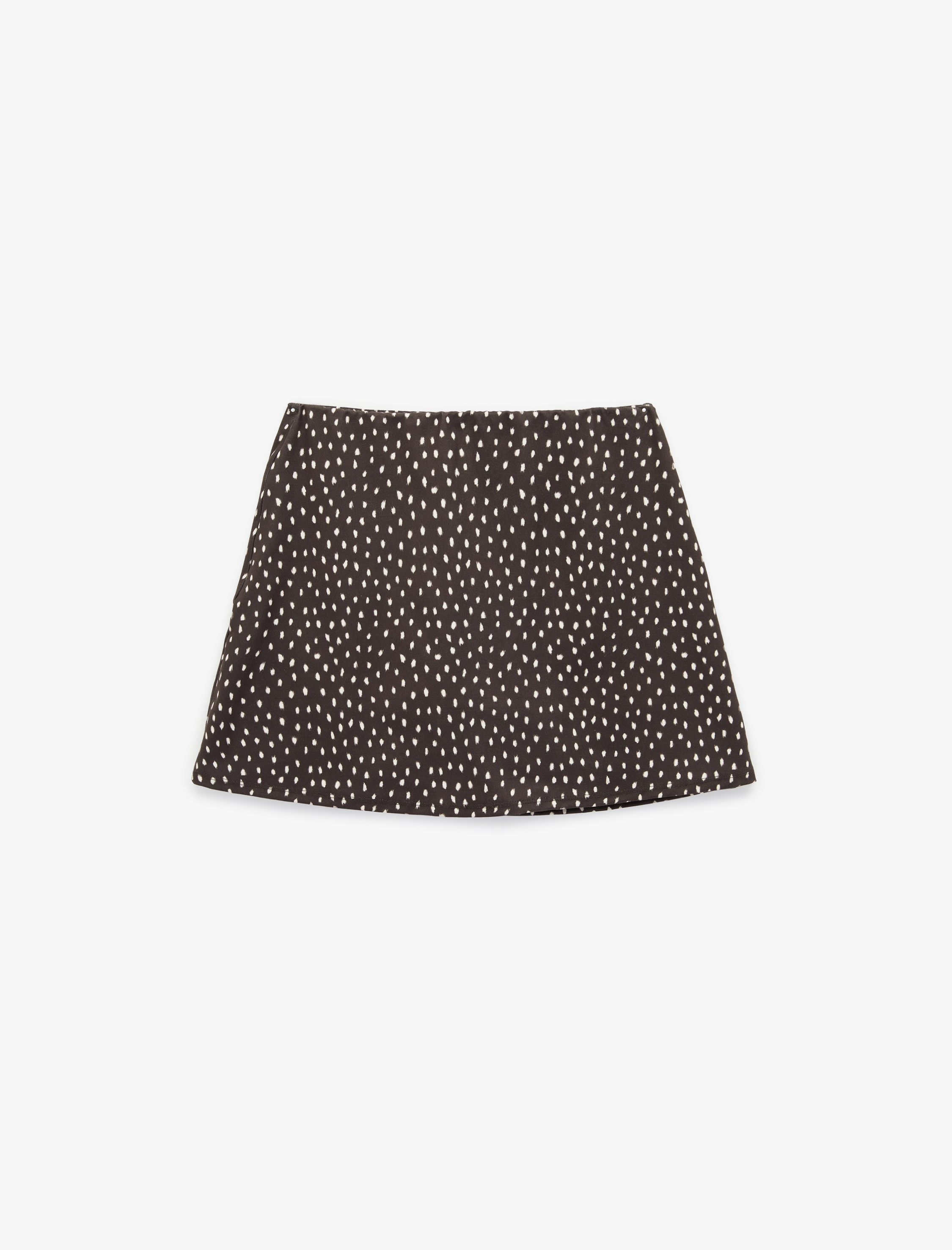   Slim Fit Yüksek Bel Şort Etek