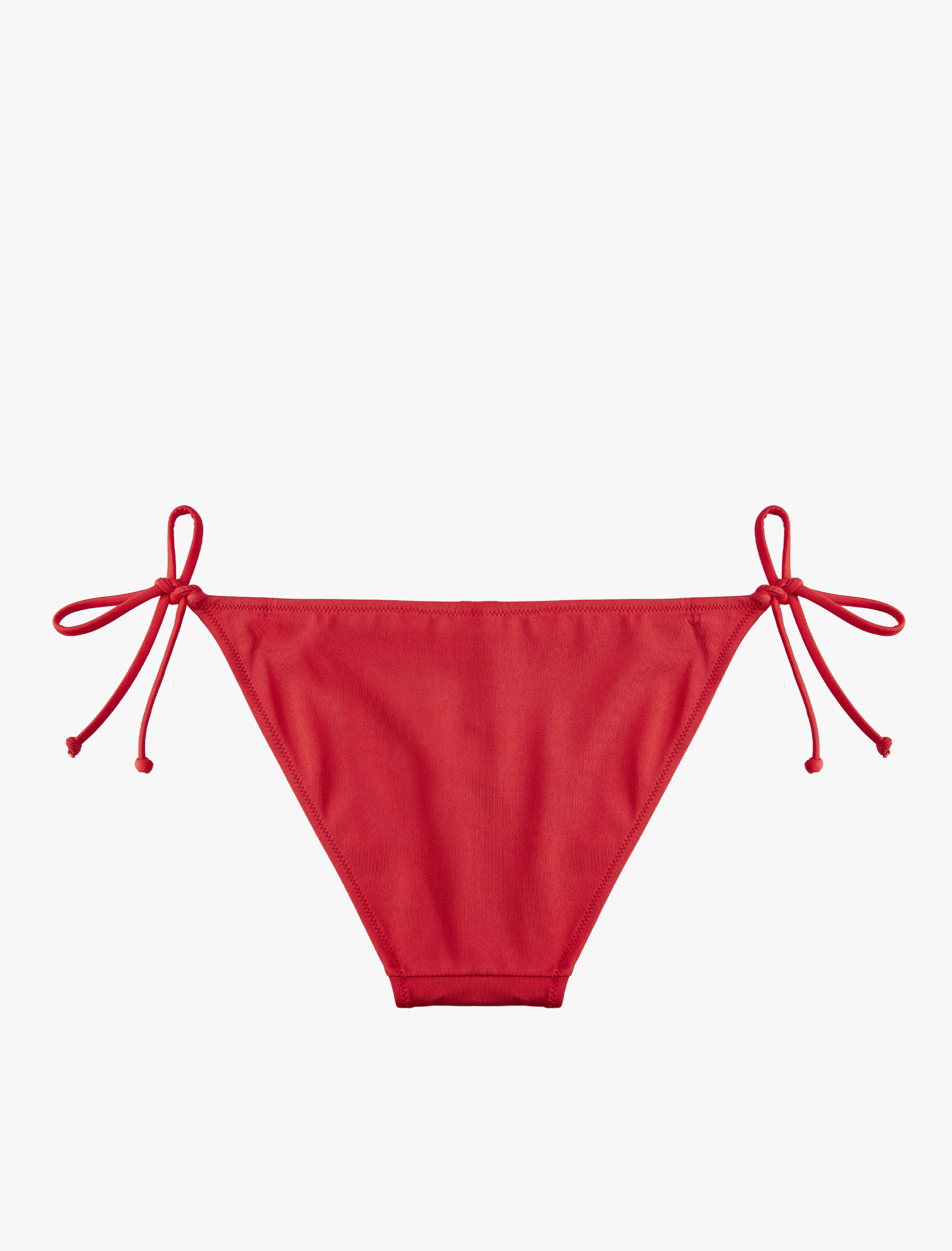   Mat Kumaş Yanları Bağlamalı İpli Bikini Altı