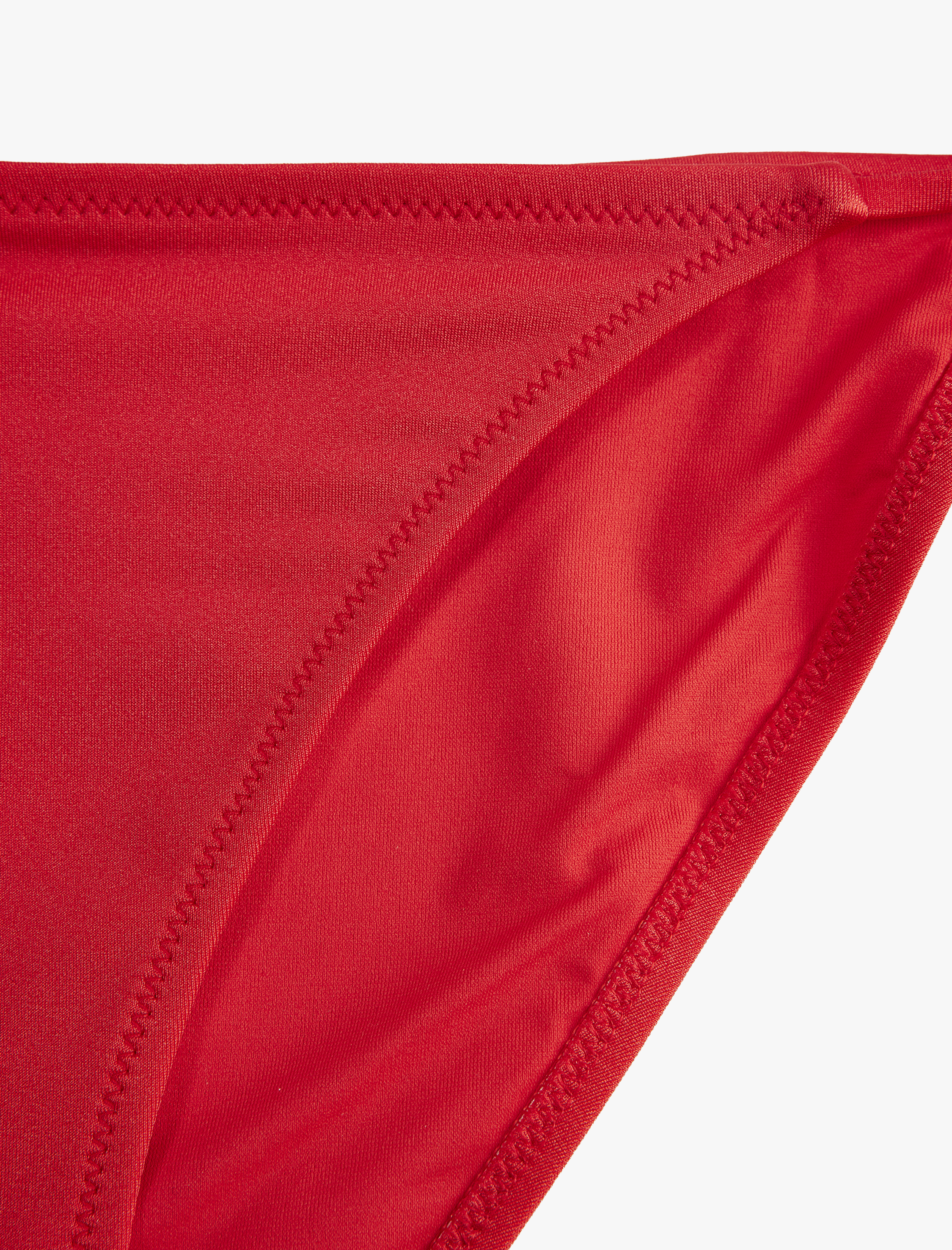   Mat Kumaş Yanları Bağlamalı İpli Bikini Altı