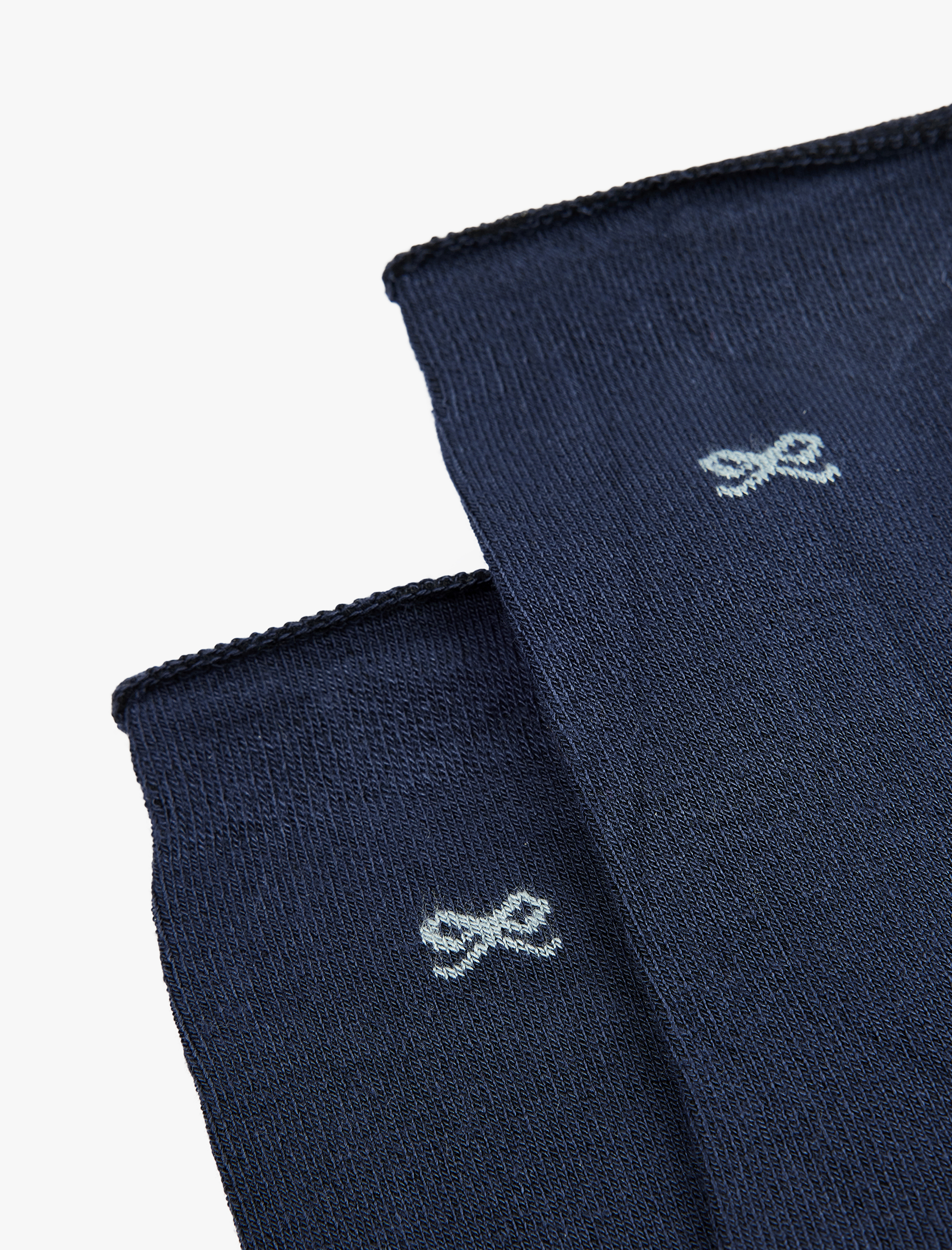  Kız Çocuk Kurdele Baskılı Viskon Soket Çorap