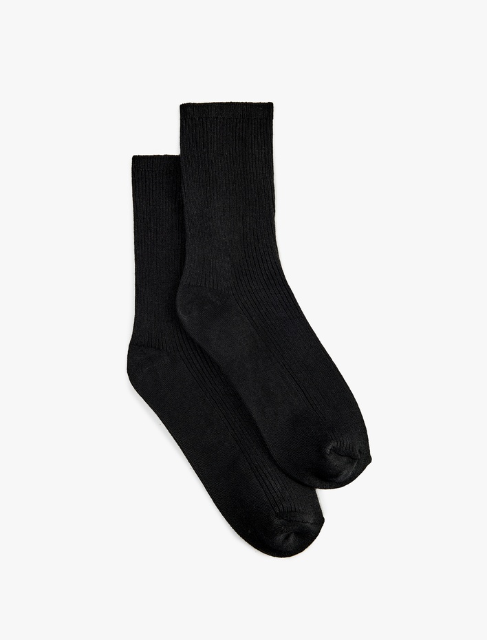 Kadın Viskon Soket Bambu Çorap