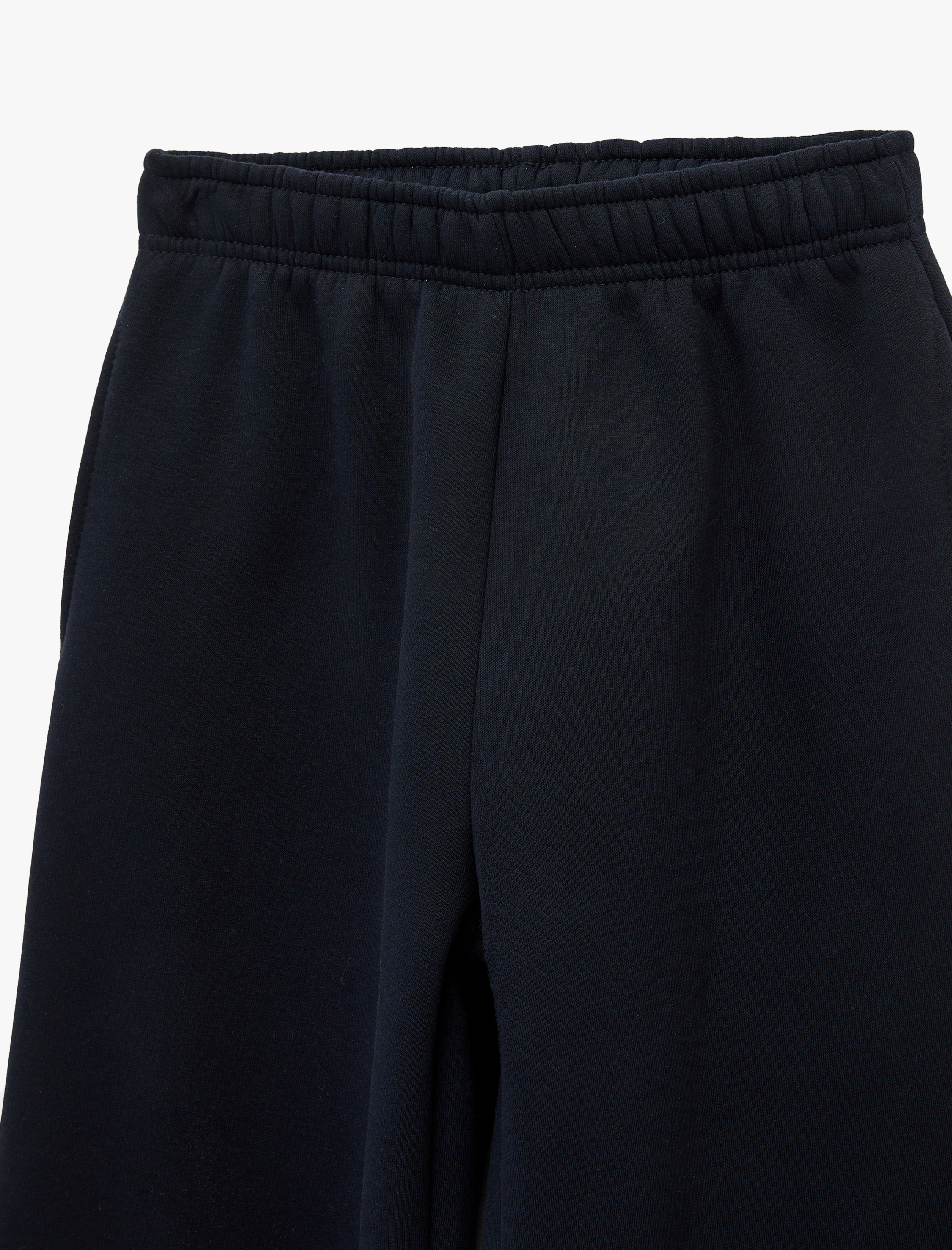   Şardonlu Beli Lastikli Rahat Kalıp Geniş Paça Eşofman Altı