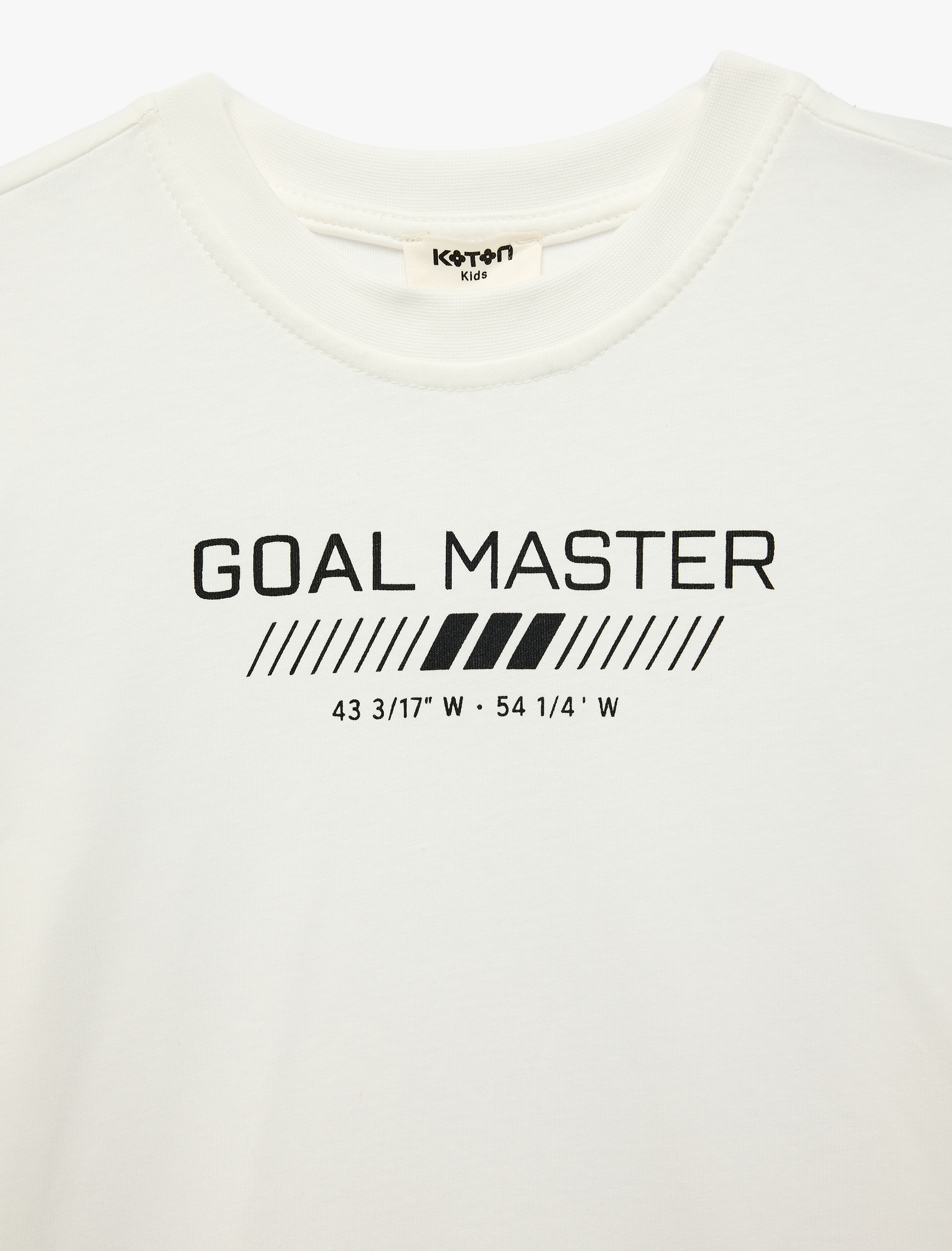  Erkek Çocuk Pamuklu Bisiklet Yaka Kısa Kollu Futbol Temalı Baskılı Tişört