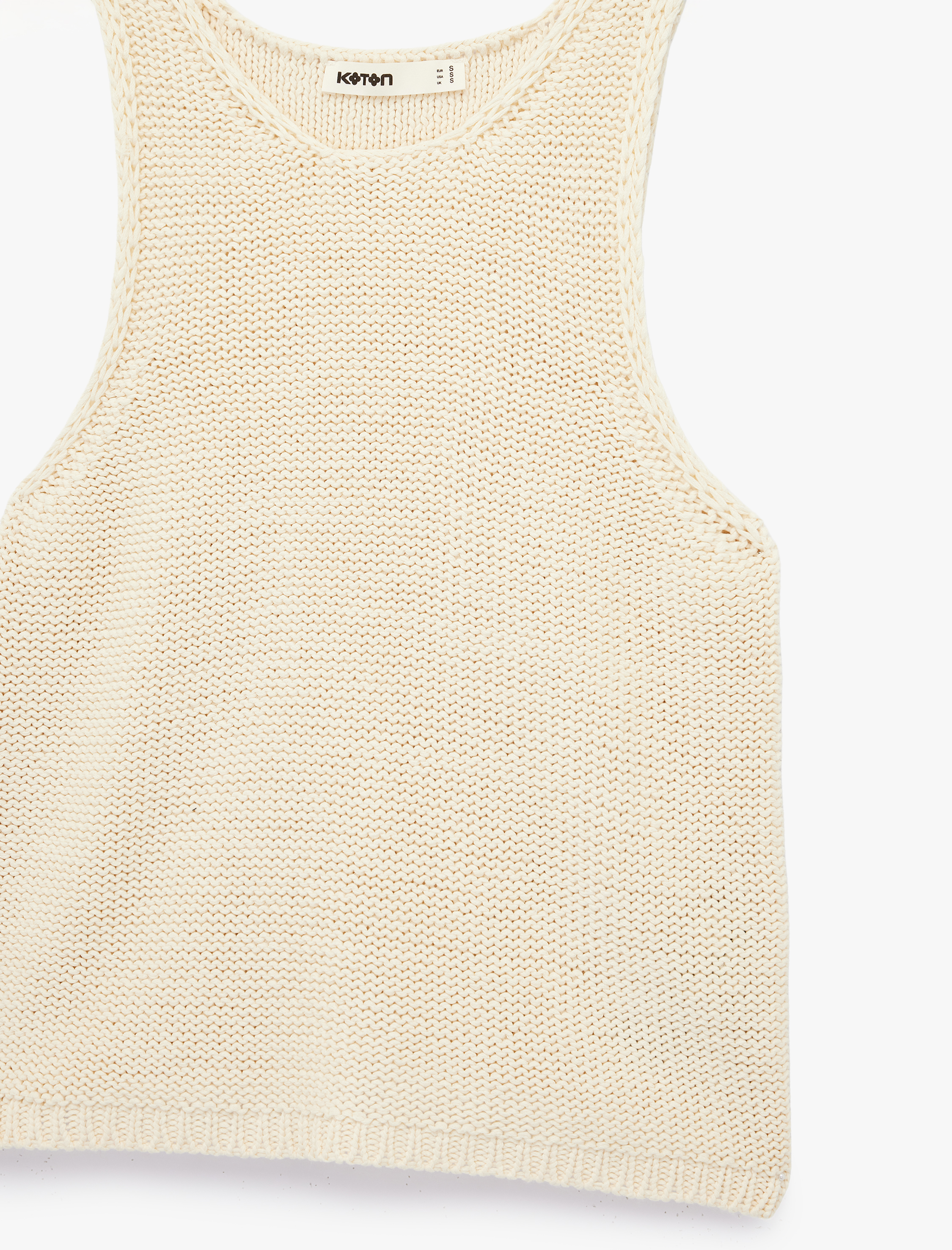   Regular Fit Kolsuz Bisiklet Yaka Triko Atlet