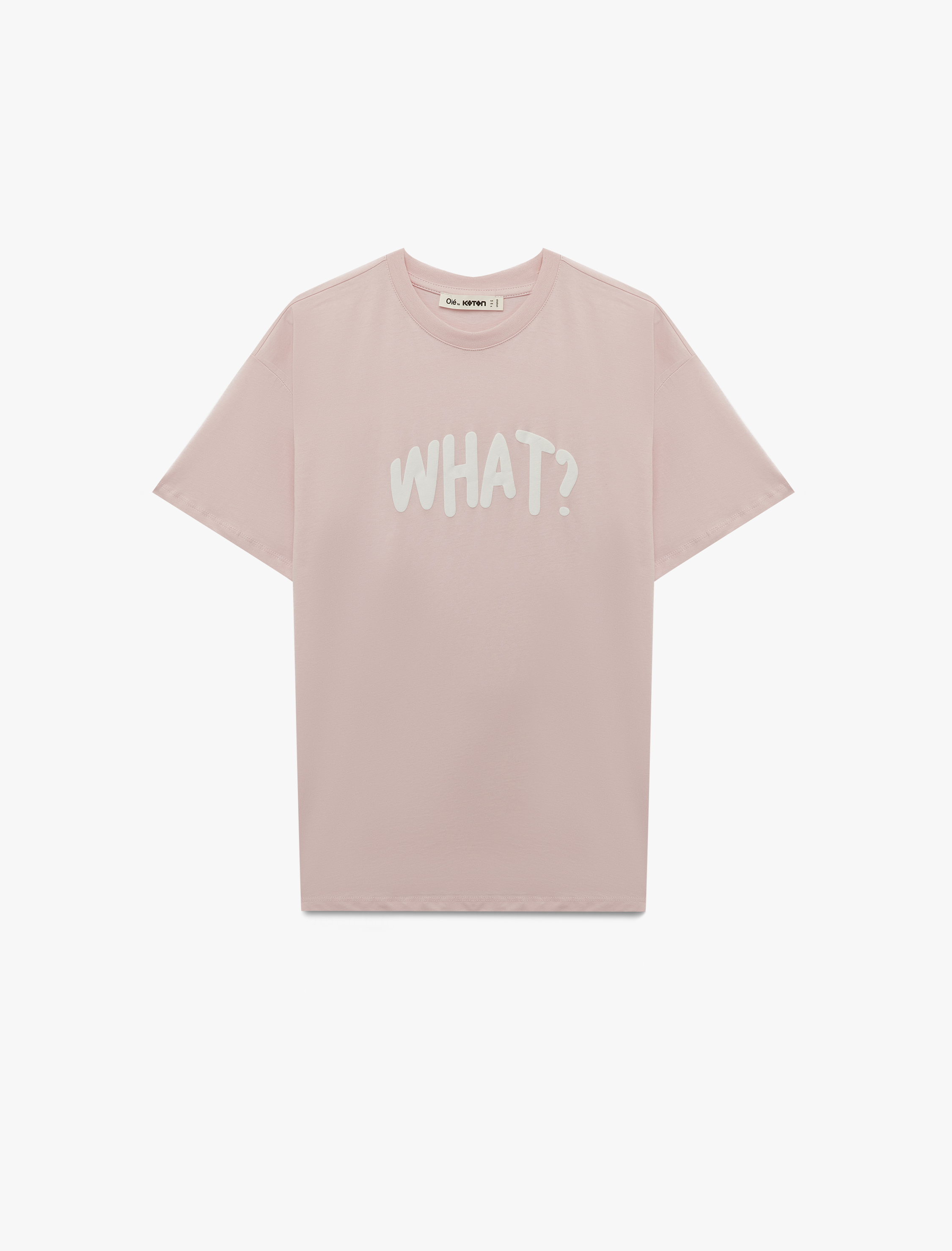   Rahat Kalıp Kısa Kollu Baskılı Pamuklu Tişört