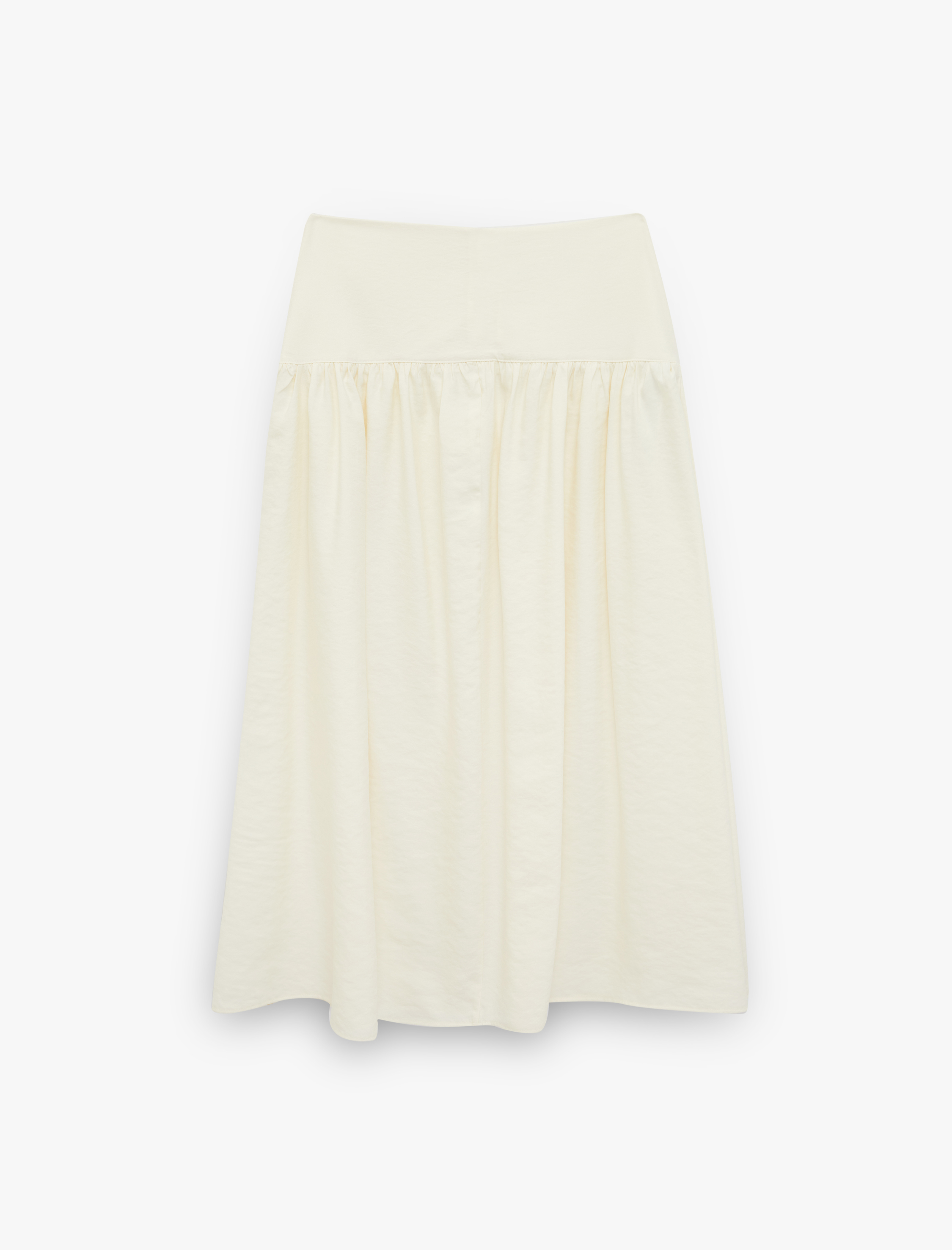   Modal Kumaş Midi Çan Etek