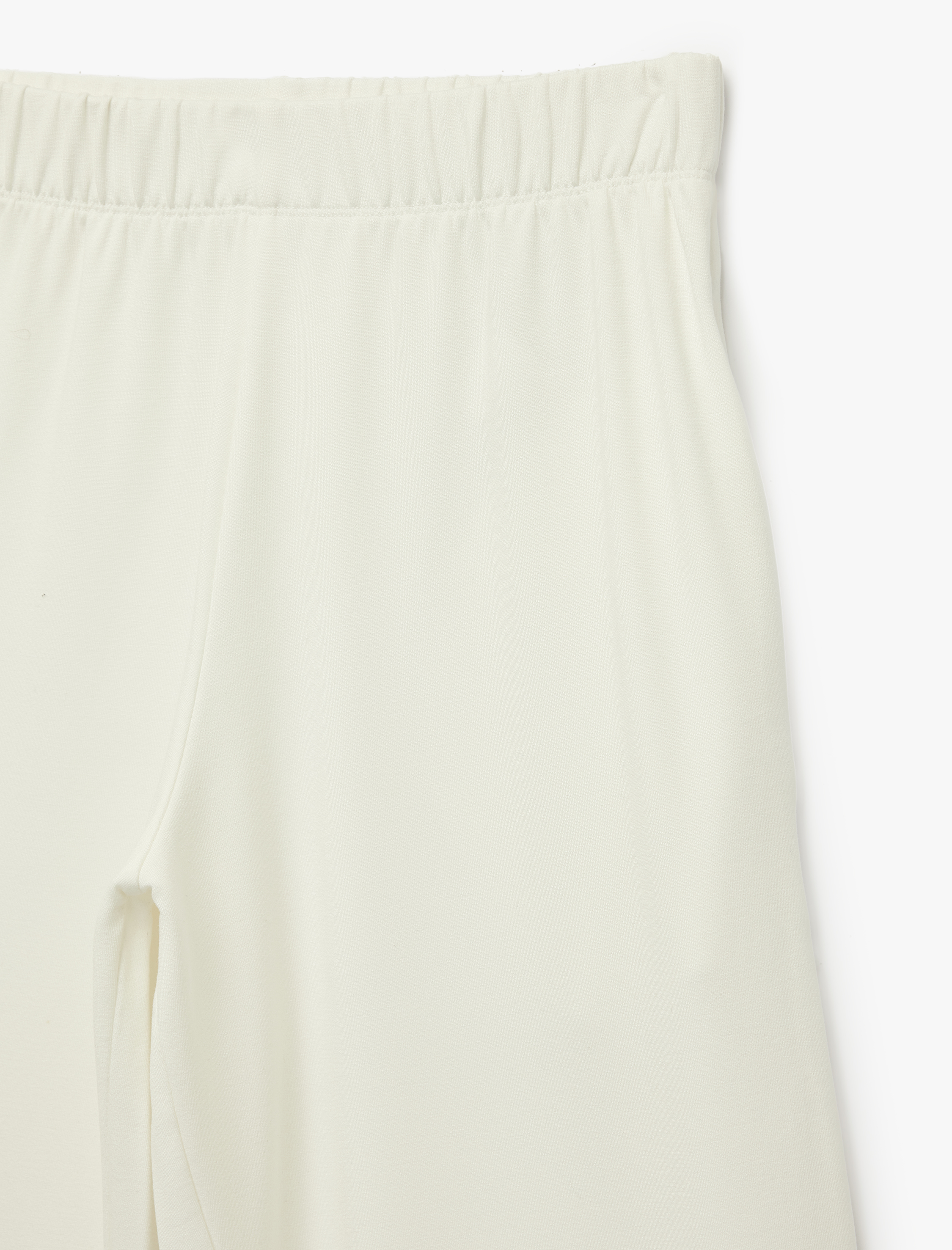   Beli Lastikli Cepli Viskon Rahat Kalıp Geniş Paça Eşofman Altı