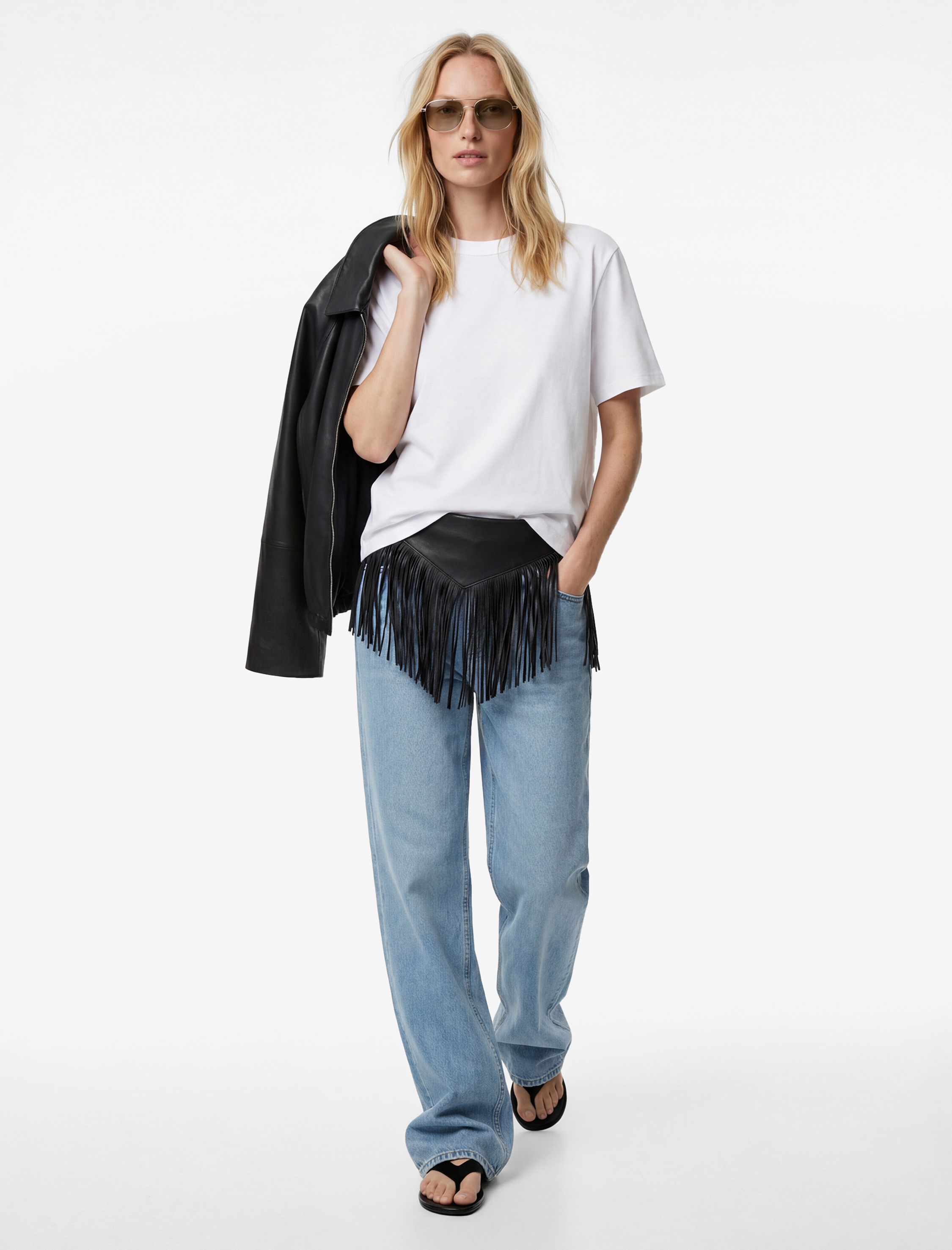   Pamuklu Uzun Kollu Bisiklet Yaka Basic Tişört