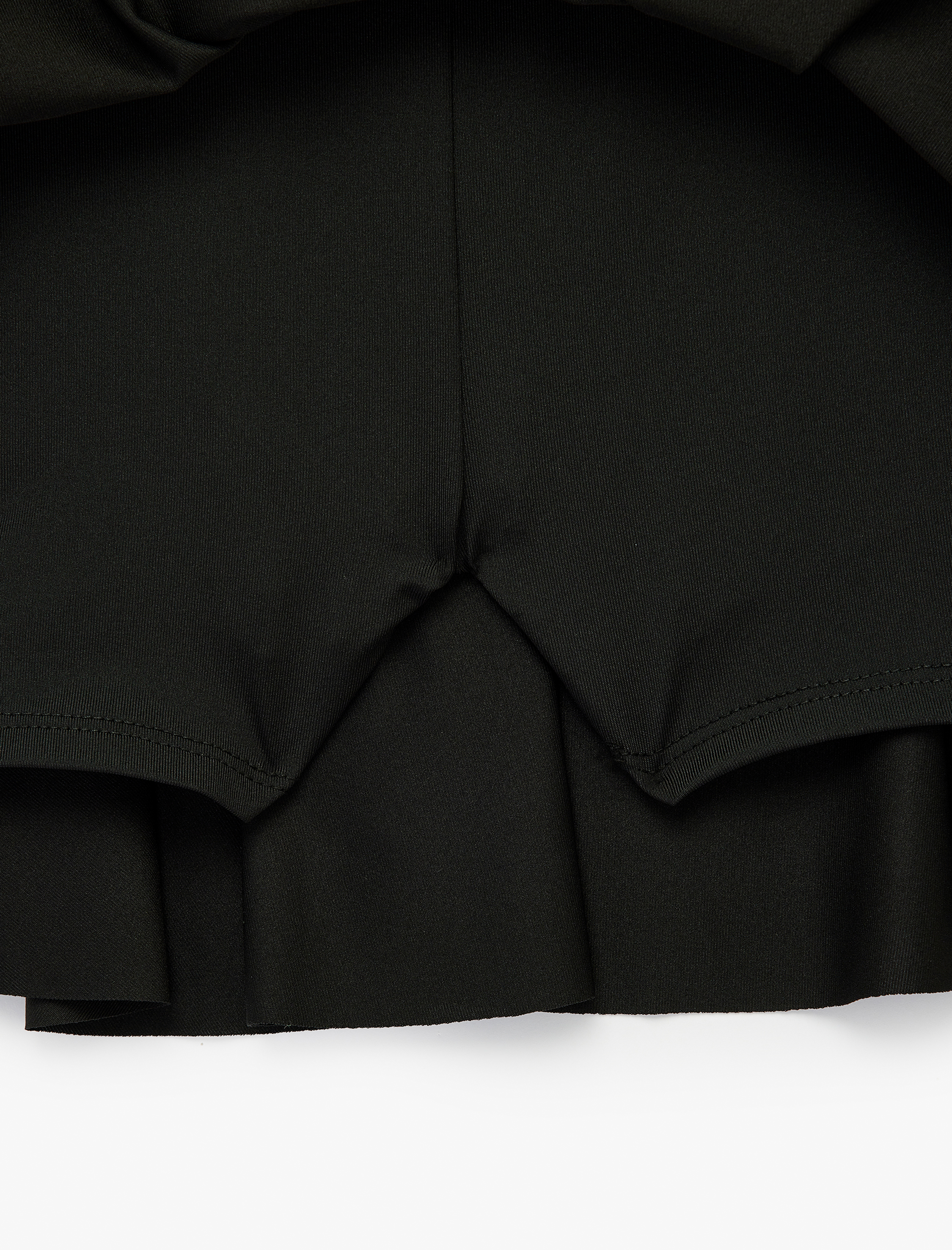   Yüksek Bel Mini Volanlı Spor Şort Etek