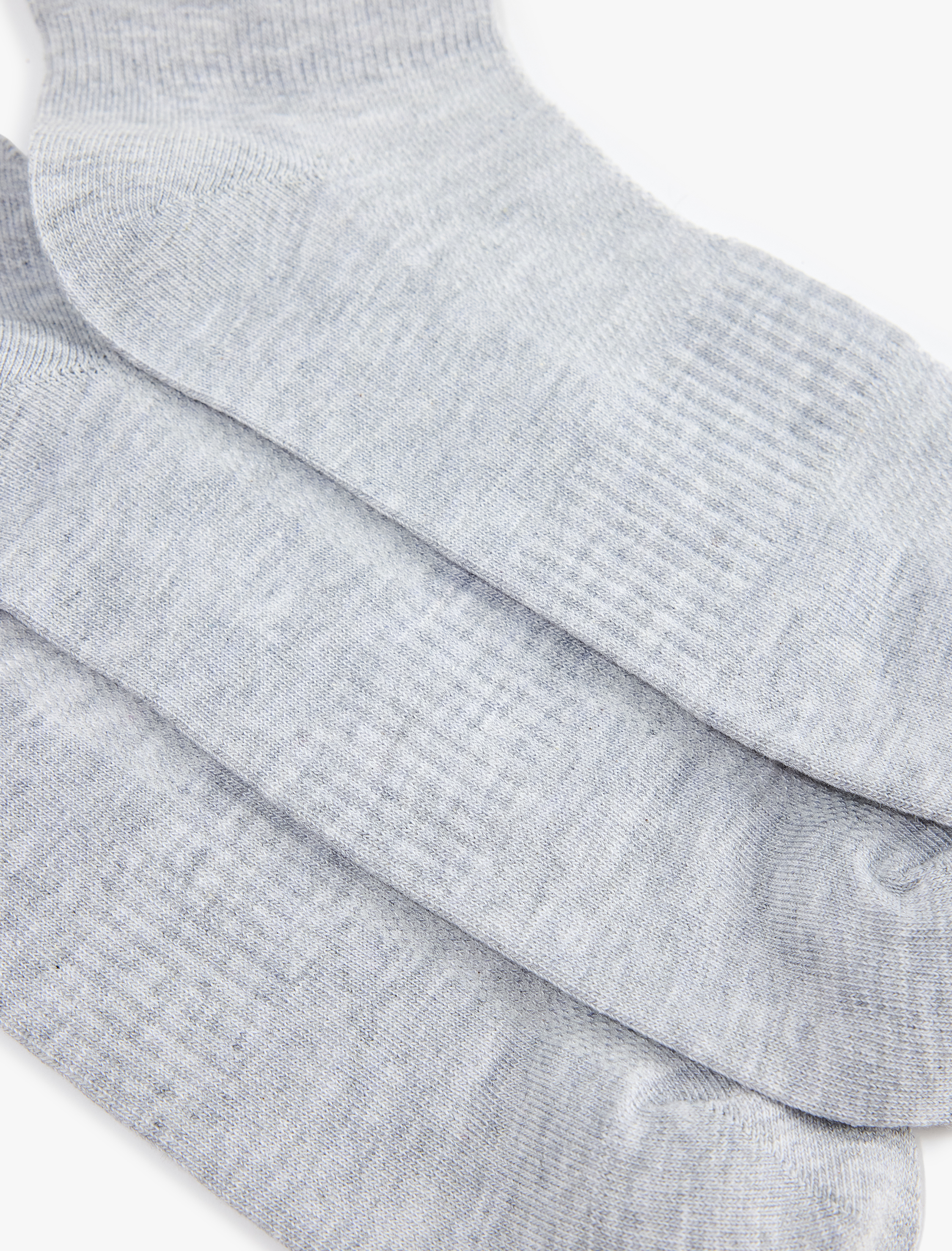  Erkek 3'lü Patik Spor Çorabı Seti