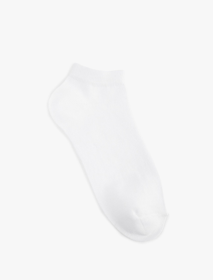 Kadın Basic Pamuklu 5'li Patik Çorap Seti