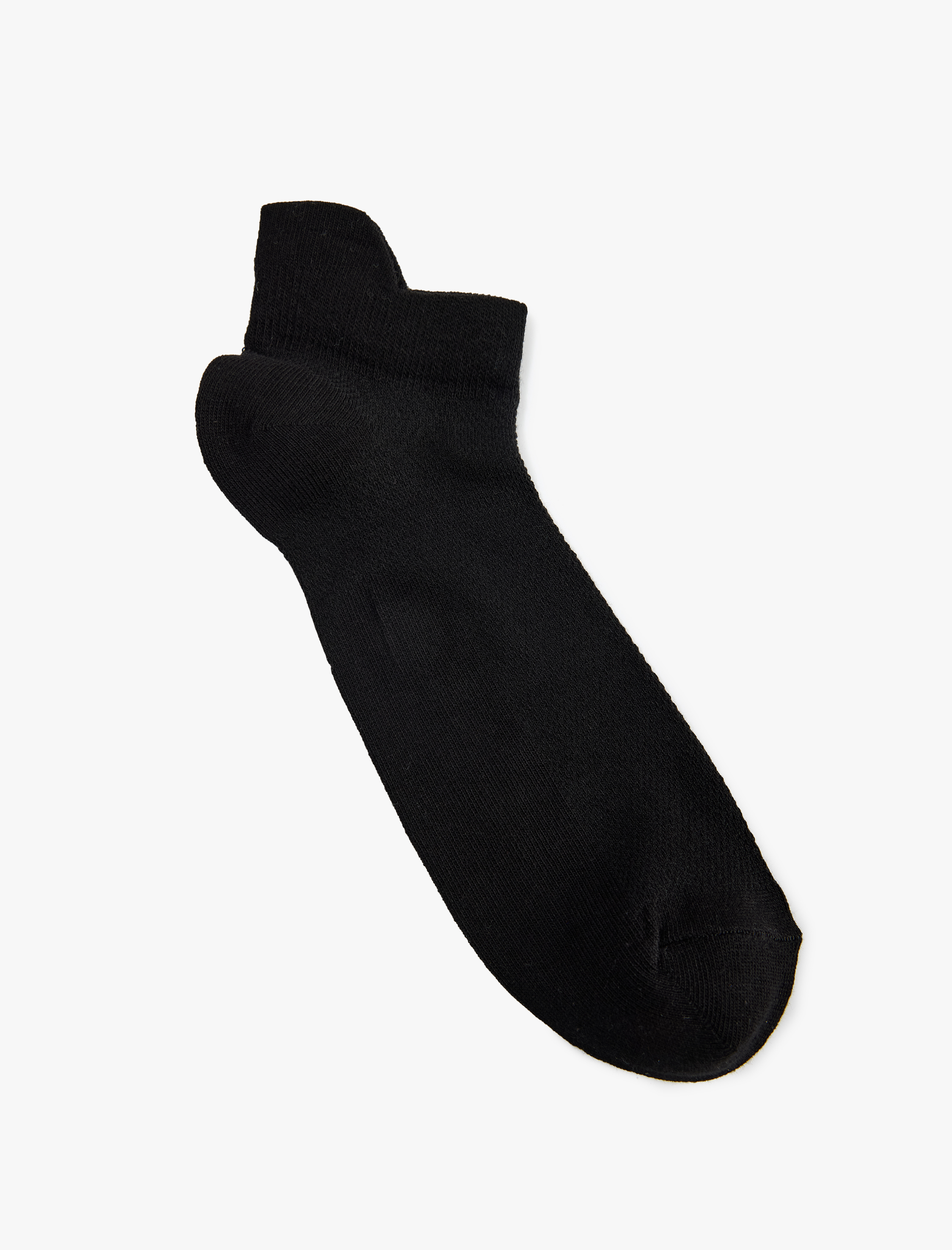  Erkek 3'lü Basic Pamuklu Patik Spor Çorabı Seti