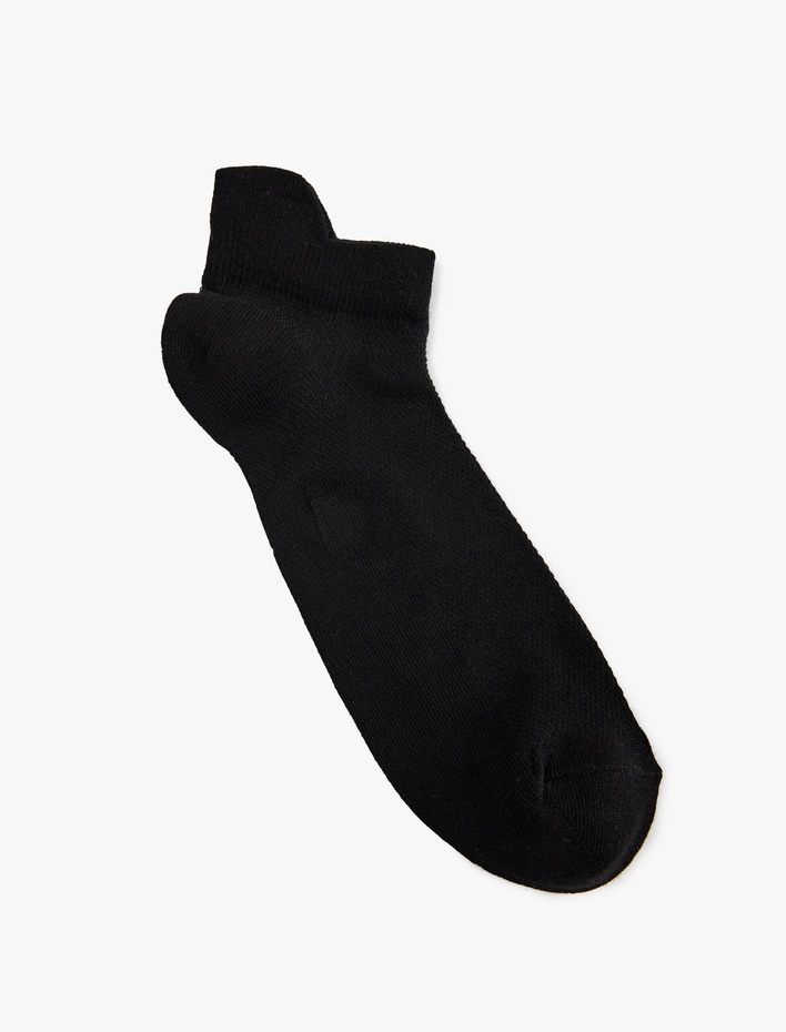 Erkek 3'lü Basic Pamuklu Patik Spor Çorabı Seti