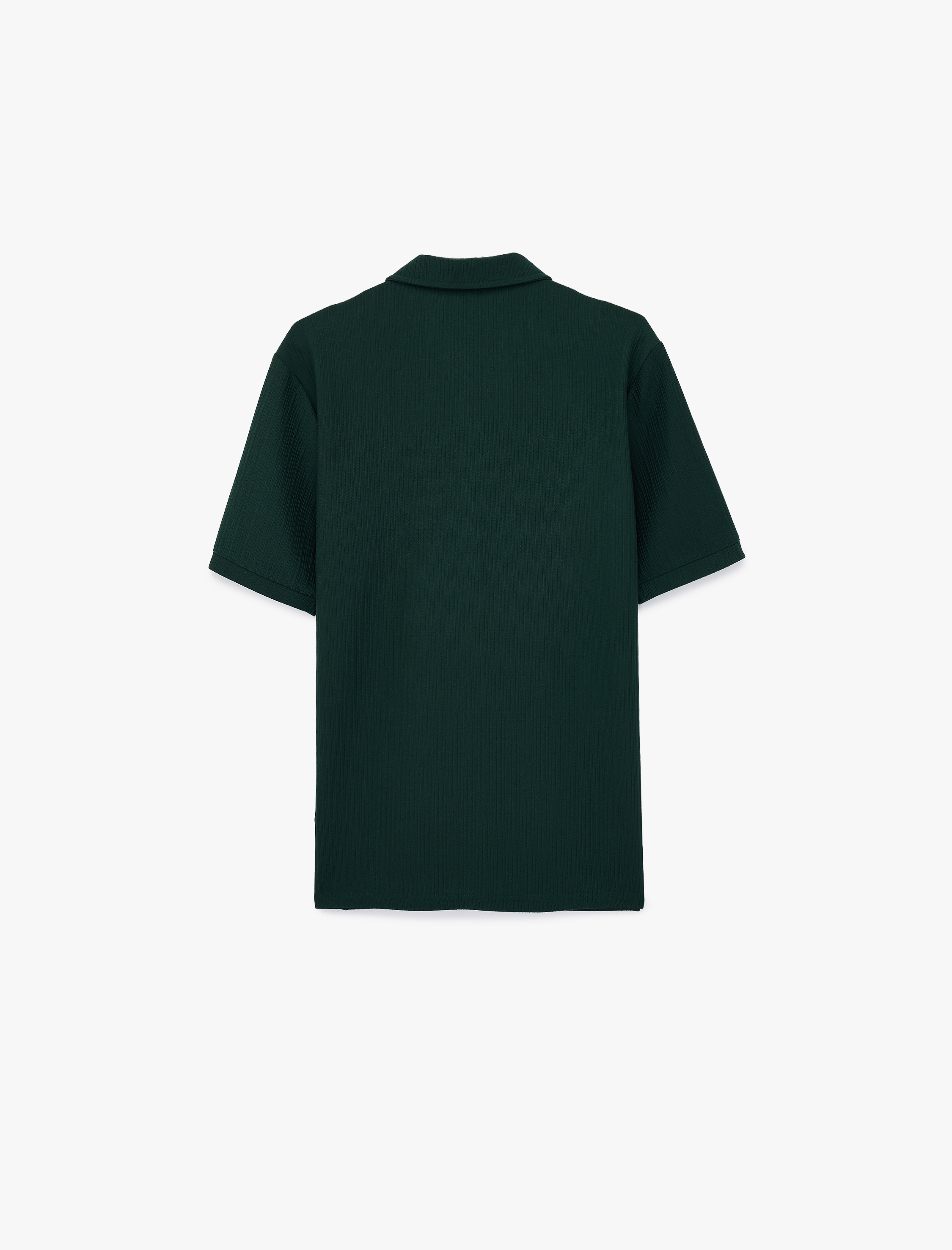   Regular Fit Kısa Kollu Düğmeli Polo Yaka Tişört