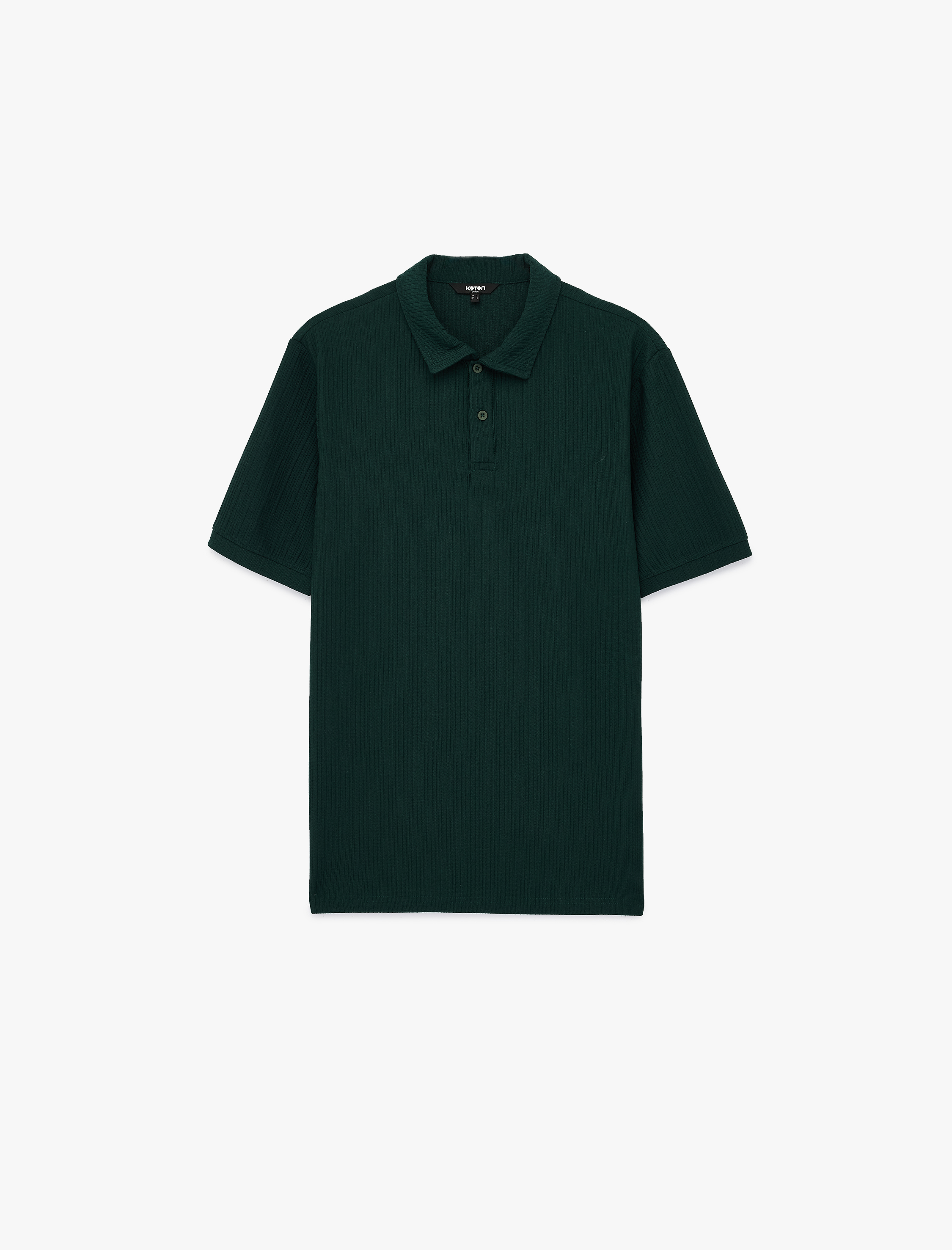   Regular Fit Kısa Kollu Düğmeli Polo Yaka Tişört