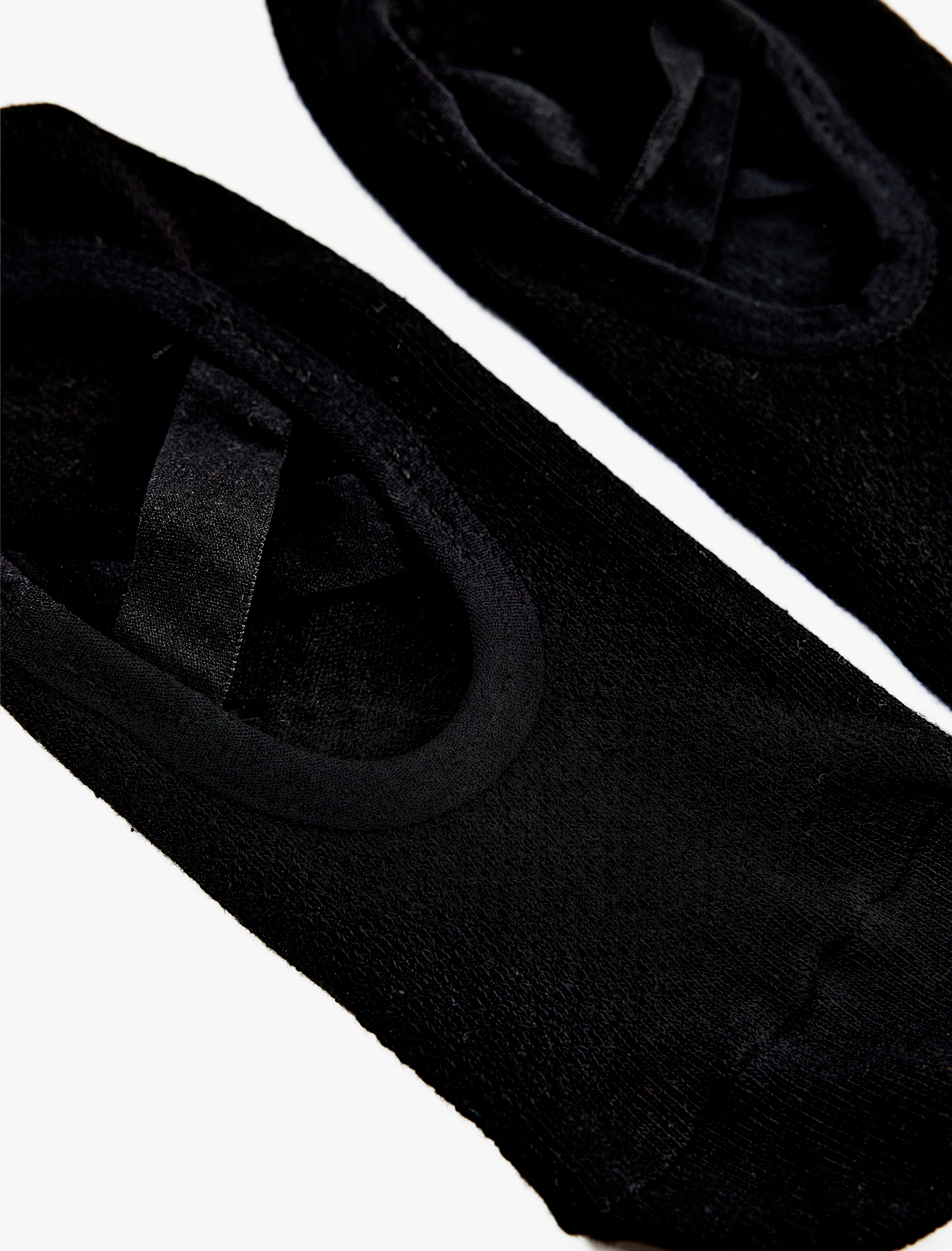  Kadın Pamuklu Lastik Detaylı Yoga Çorabı