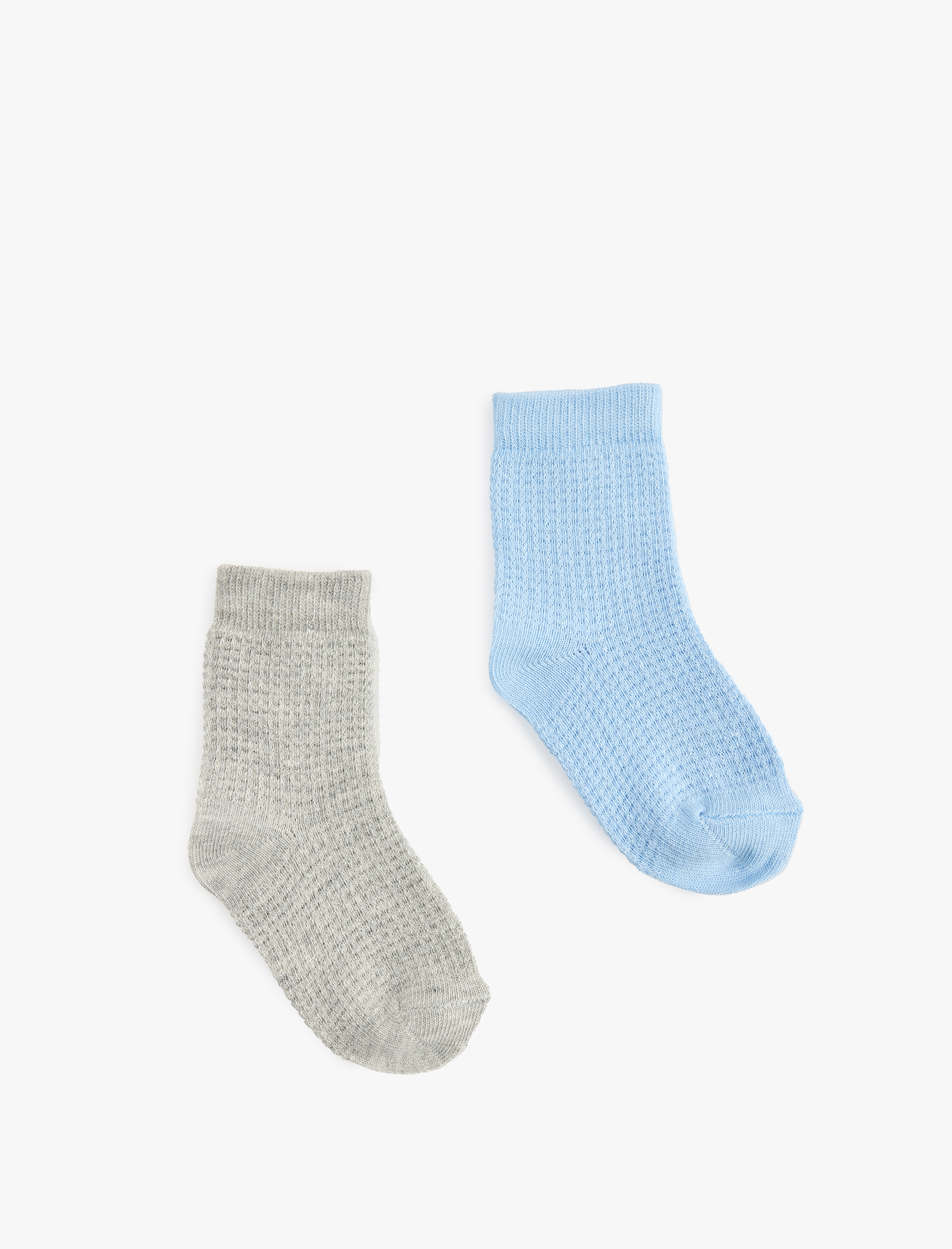  Erkek Bebek Pamuklu 4'lü Basic Çorap Seti