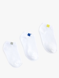 Pamuklu 3'lü Patik Çorap