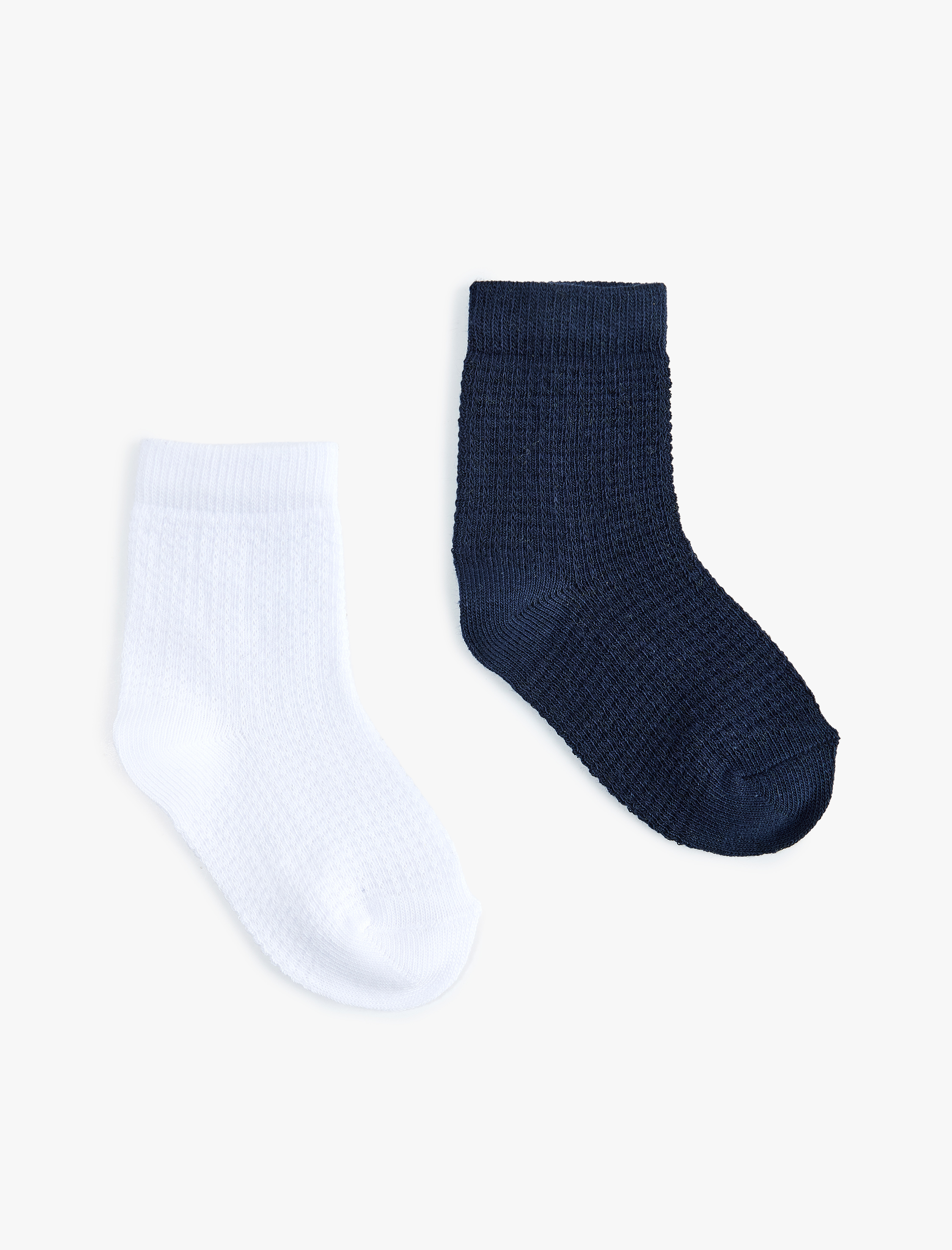  Erkek Bebek Pamuklu 4'lü Basic Çorap Seti