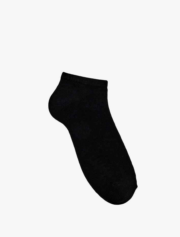 Erkek 4'lü Basic Pamuklu Patik Çorap Seti