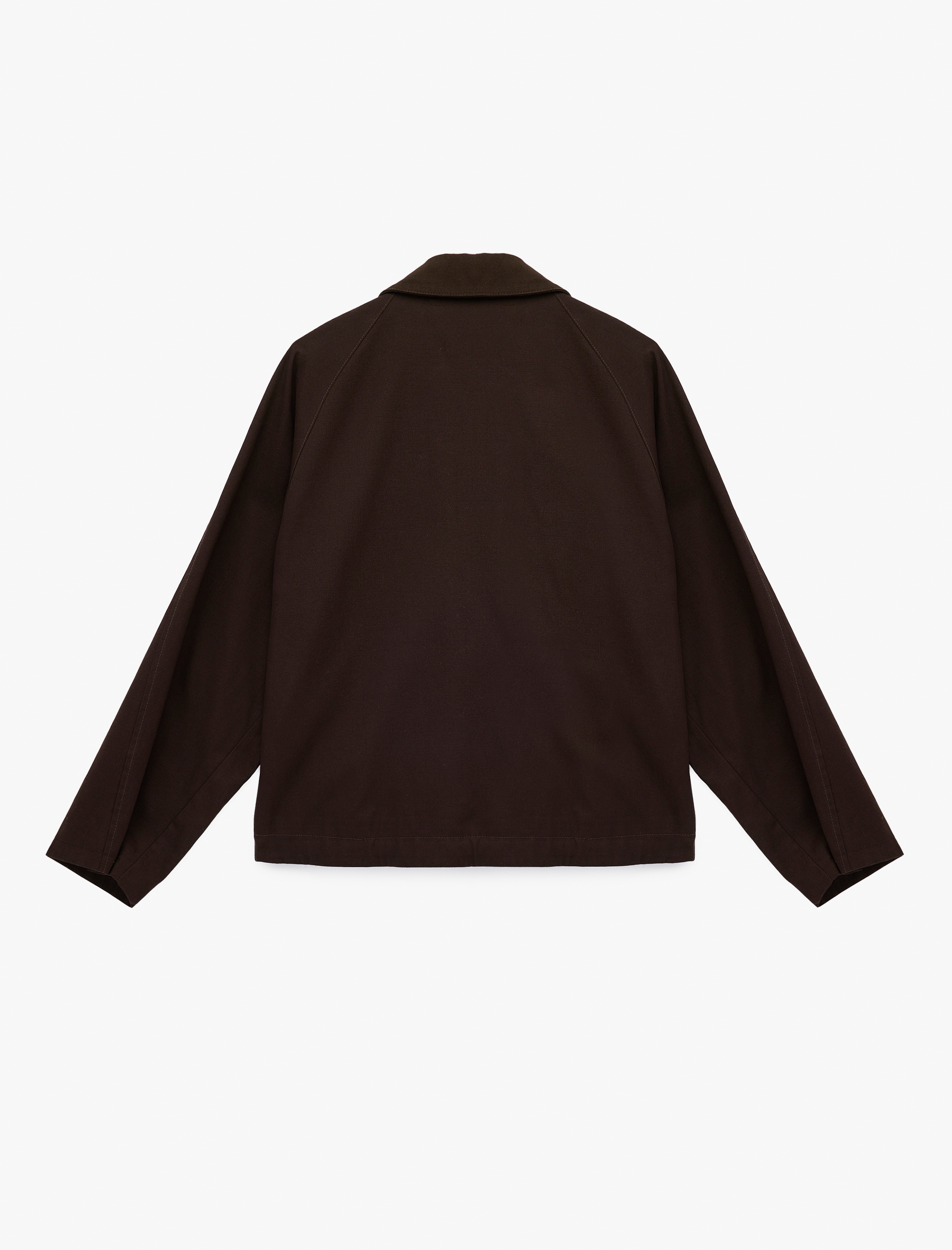   Regular Fit Uzun Kollu Klasik Yaka Fermuarlı Ceket