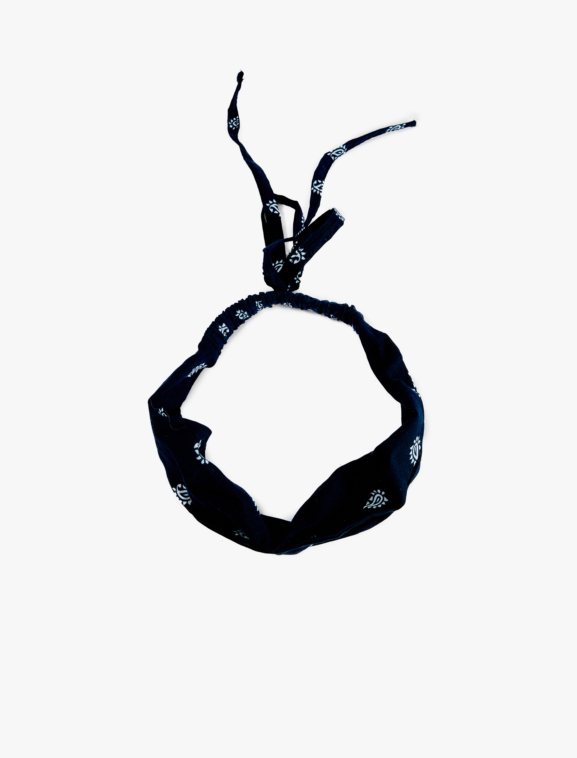  Kadın Bağlama Detaylı Desenli Bandana