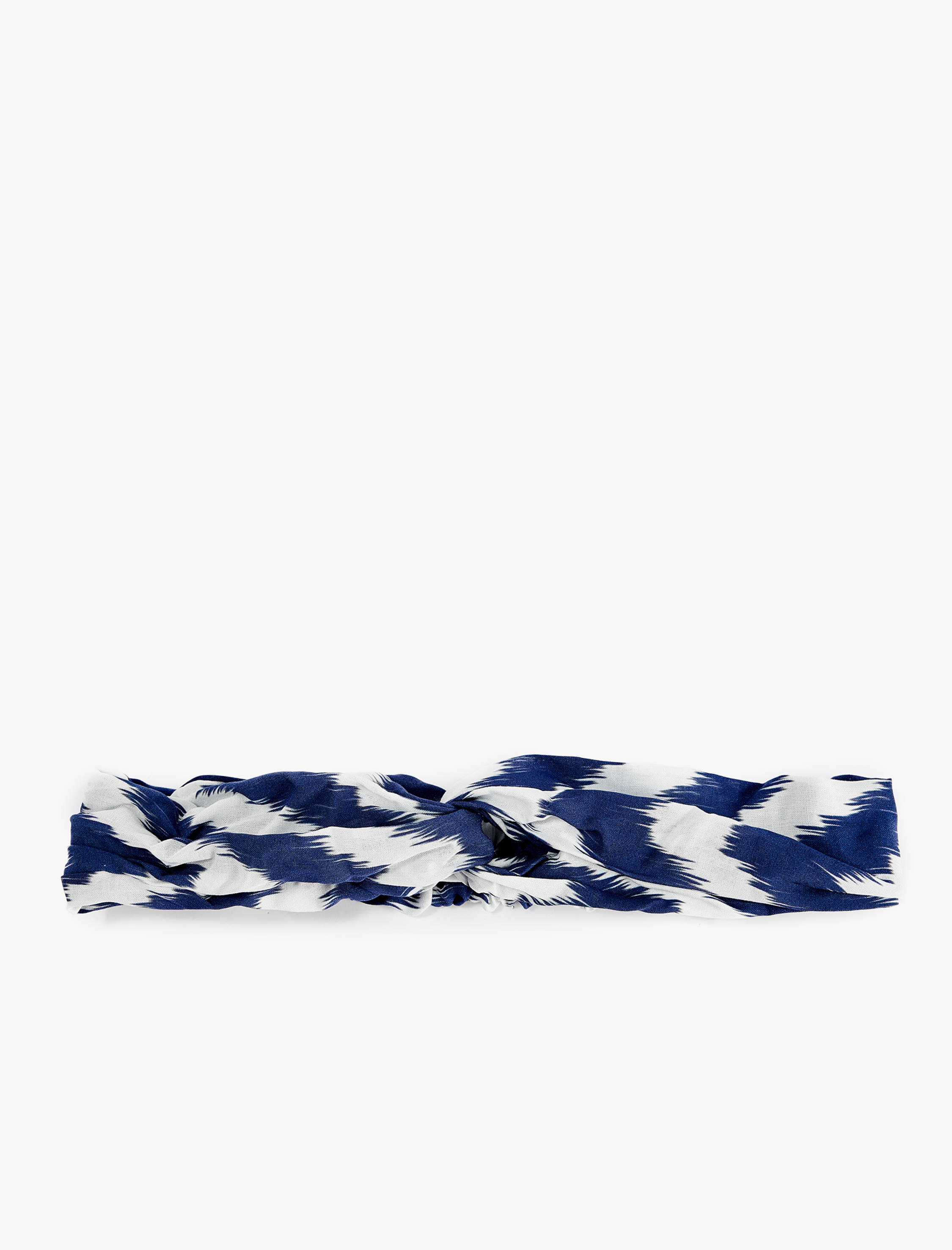  Kadın Düğüm Detaylı Desenli Bandana