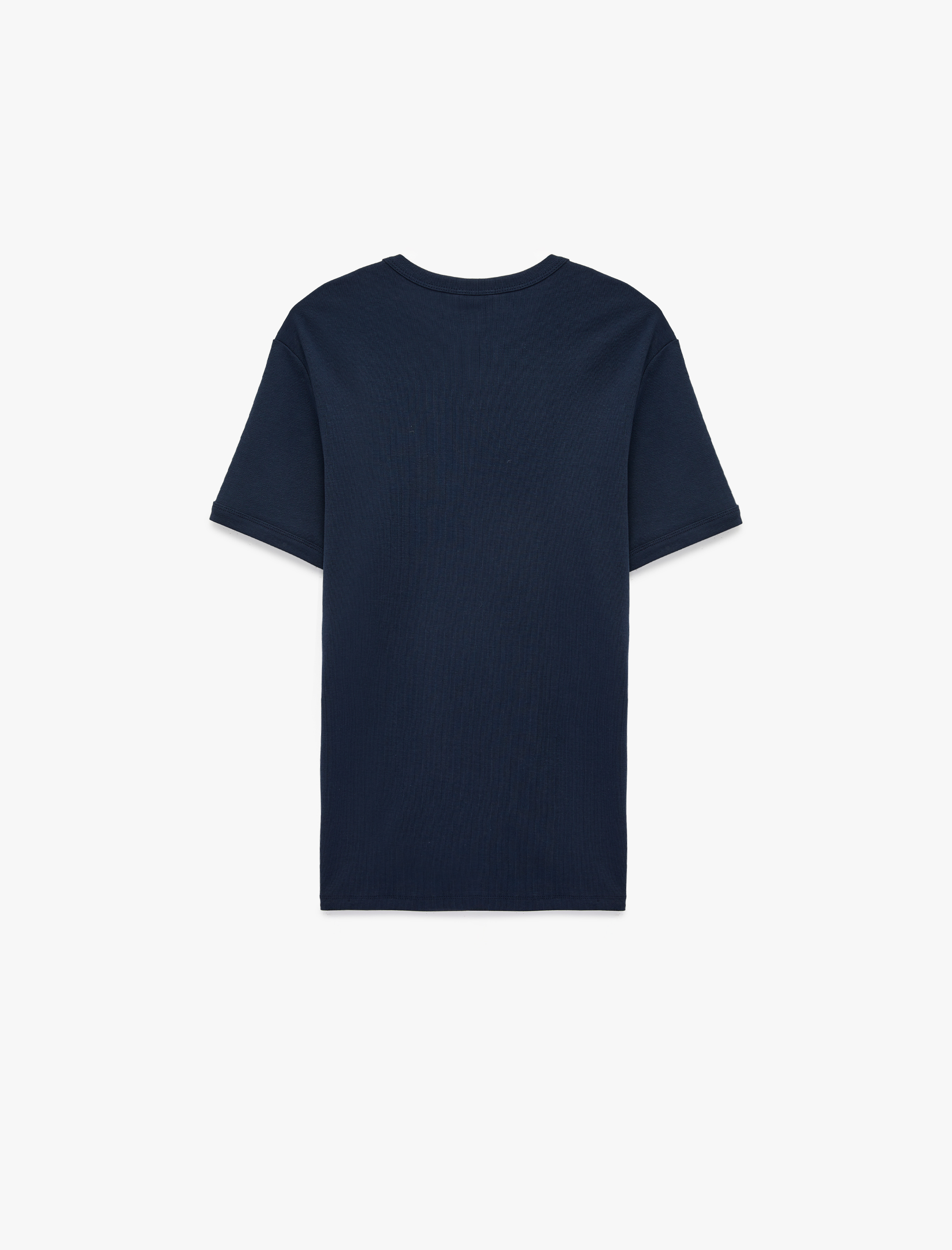   Kısa Kollu Bisiklet Yaka Pamuklu Slim Fit Tişört